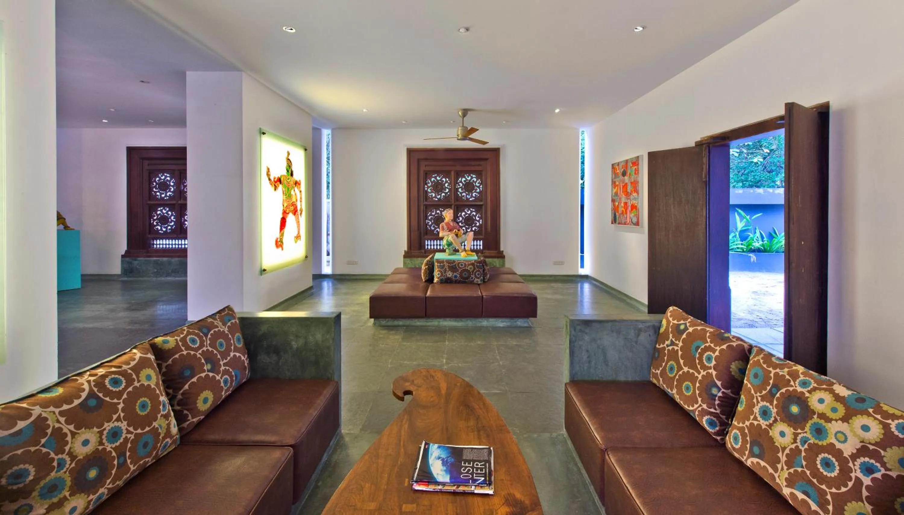 Lobby or reception in Purity at Lake Vembanad