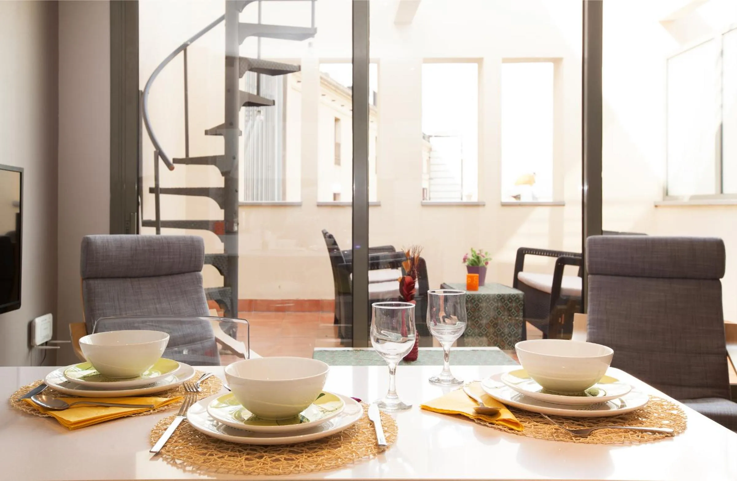 Kitchen or kitchenette in LetsGo Paseo de Gracia