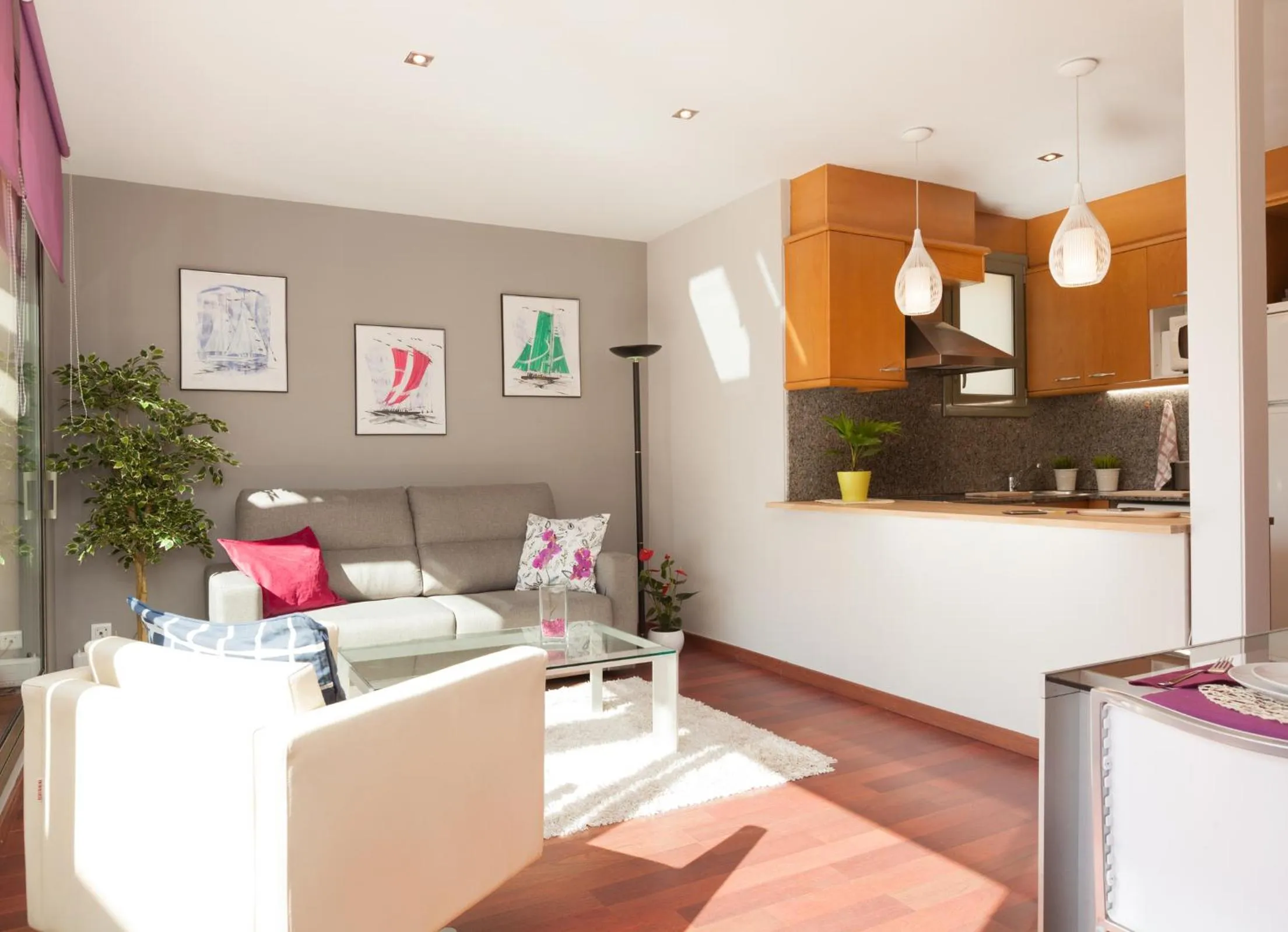 Kitchen or kitchenette in LetsGo Paseo de Gracia