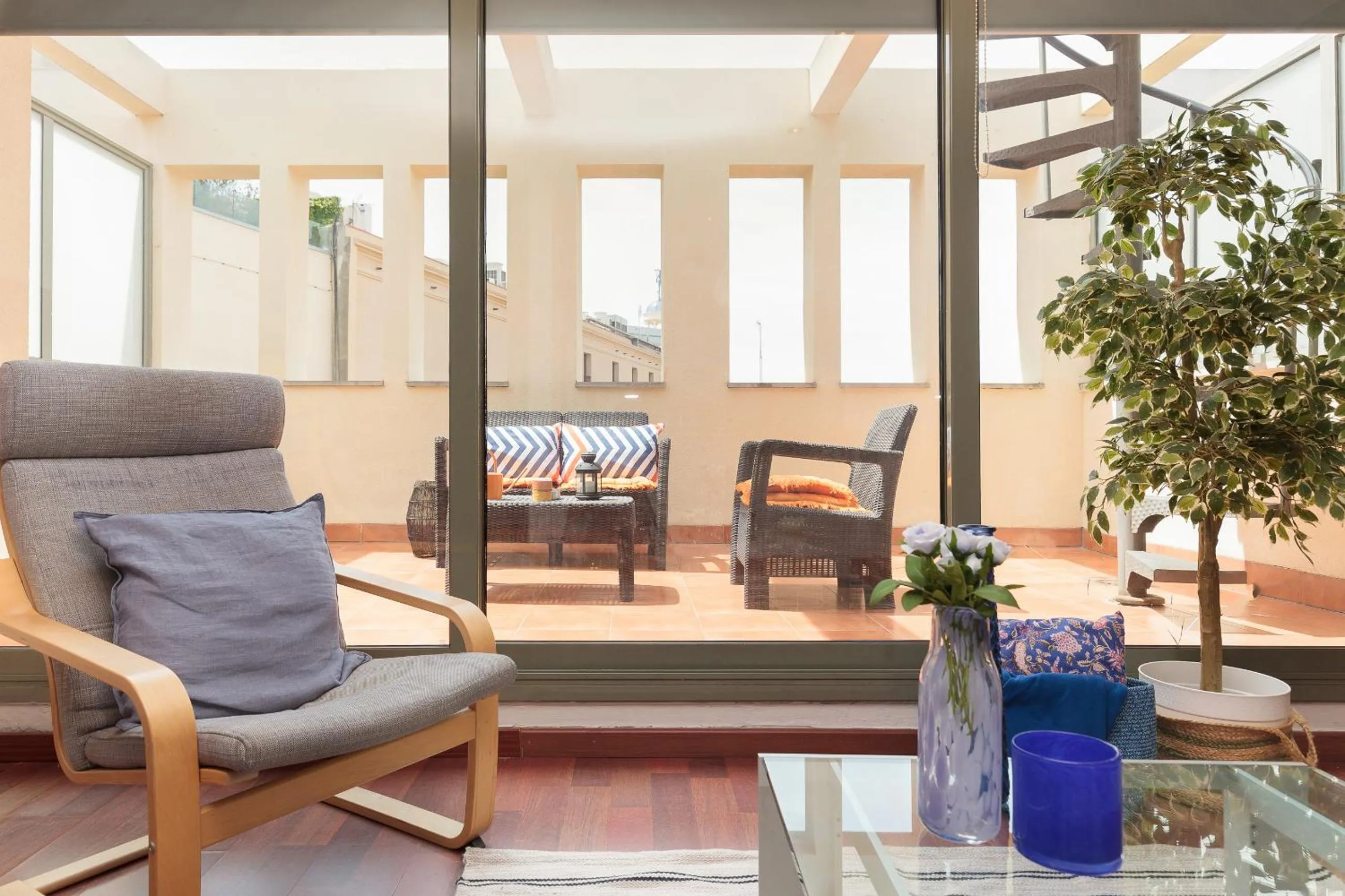 Balcony/Terrace in LetsGo Paseo de Gracia