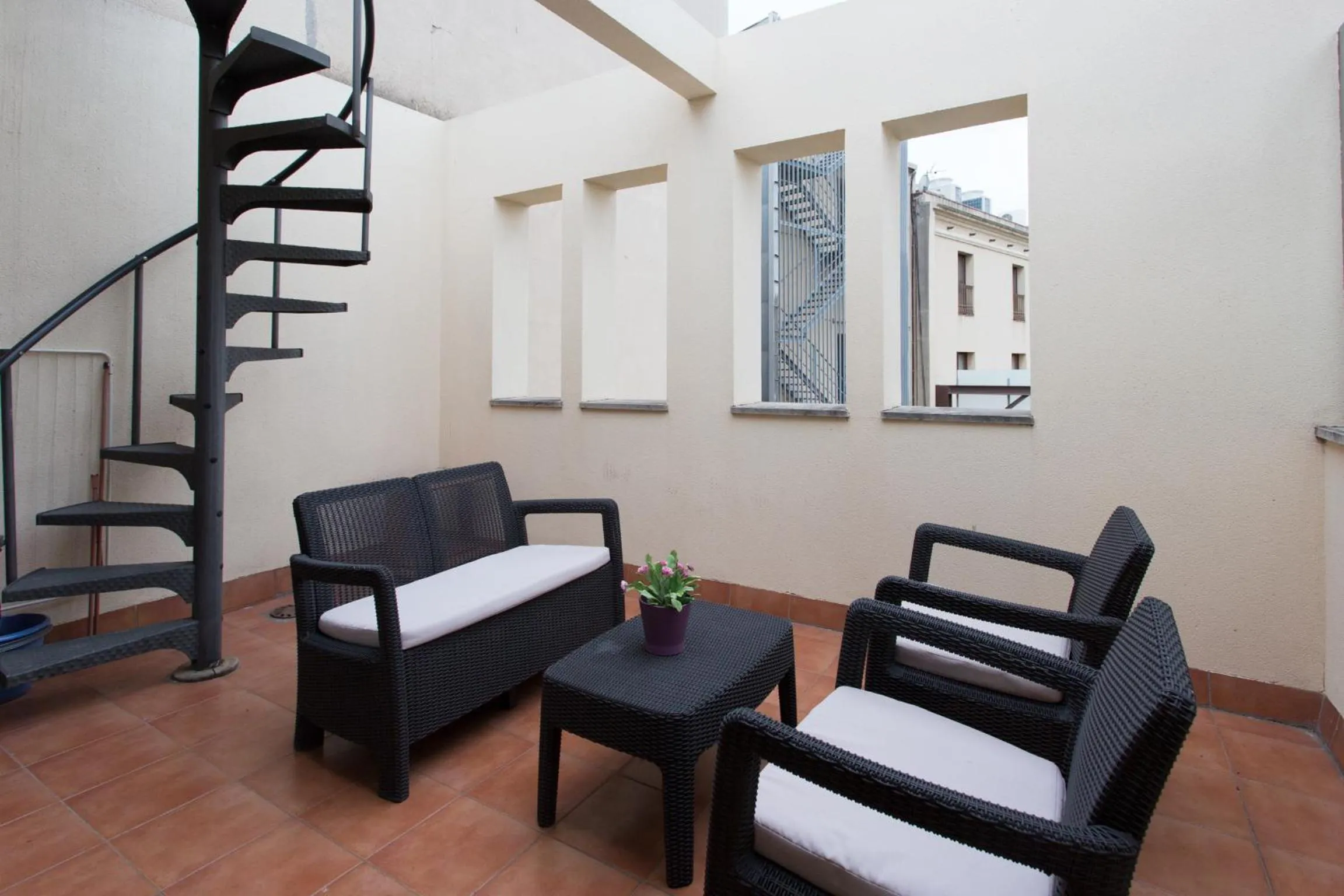 Patio in LetsGo Paseo de Gracia