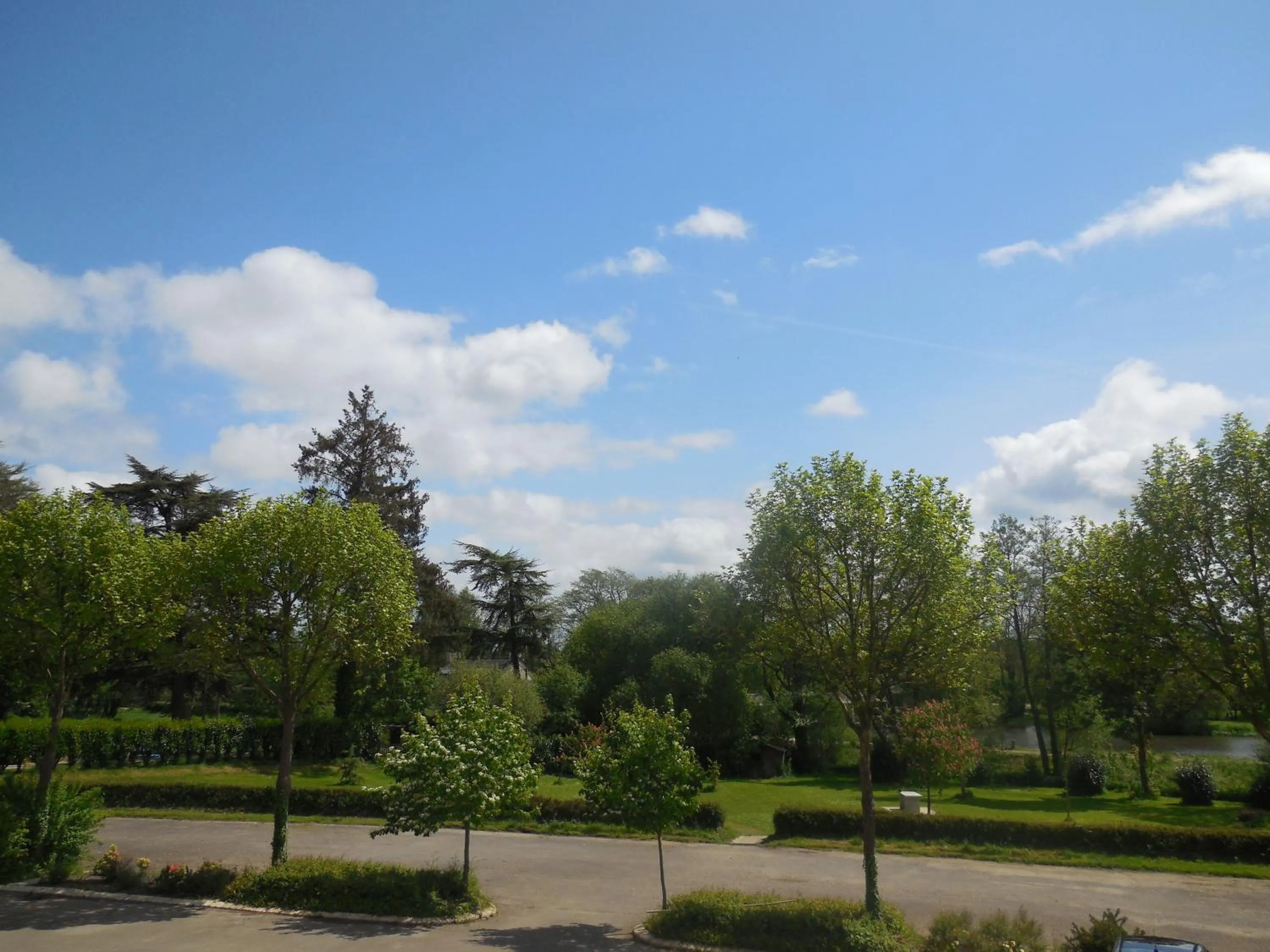 Garden in Au Relais de l'Oust