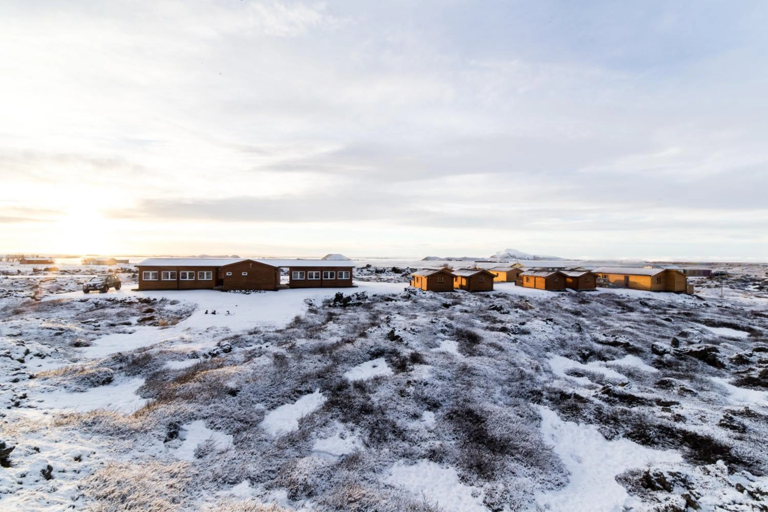 Property building in Dimmuborgir Guesthouse