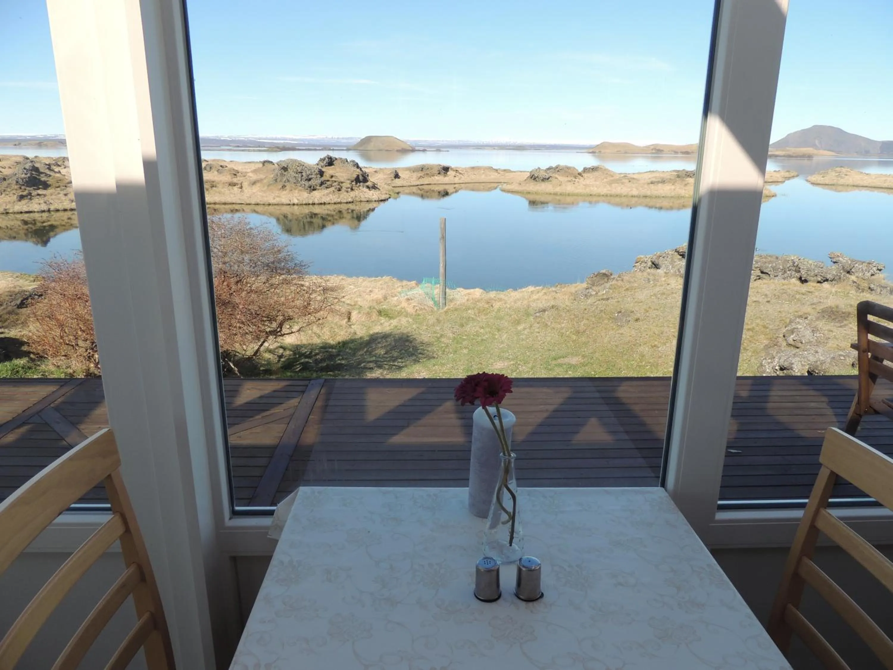 Restaurant/places to eat in Dimmuborgir Guesthouse