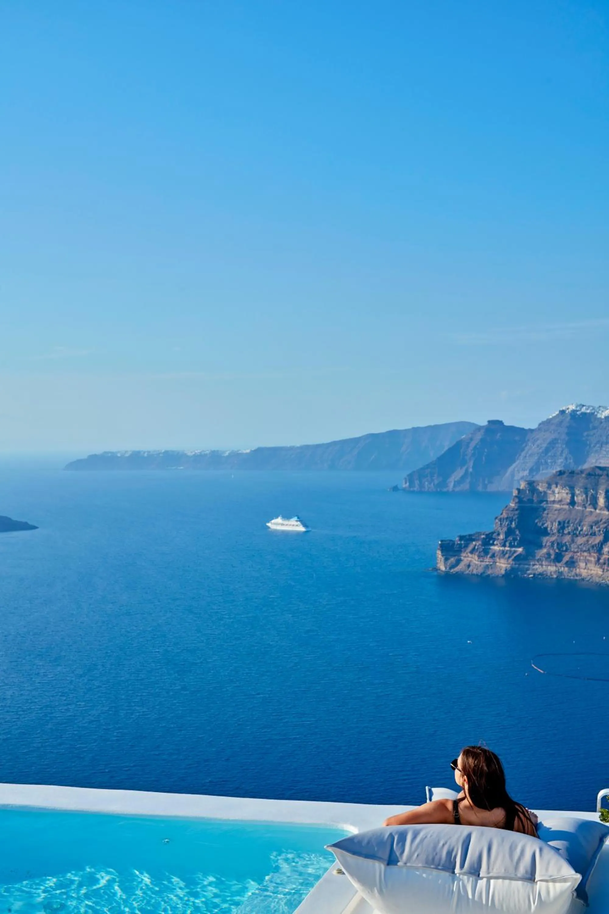 Patio in Alti Santorini Suites - Caldera View