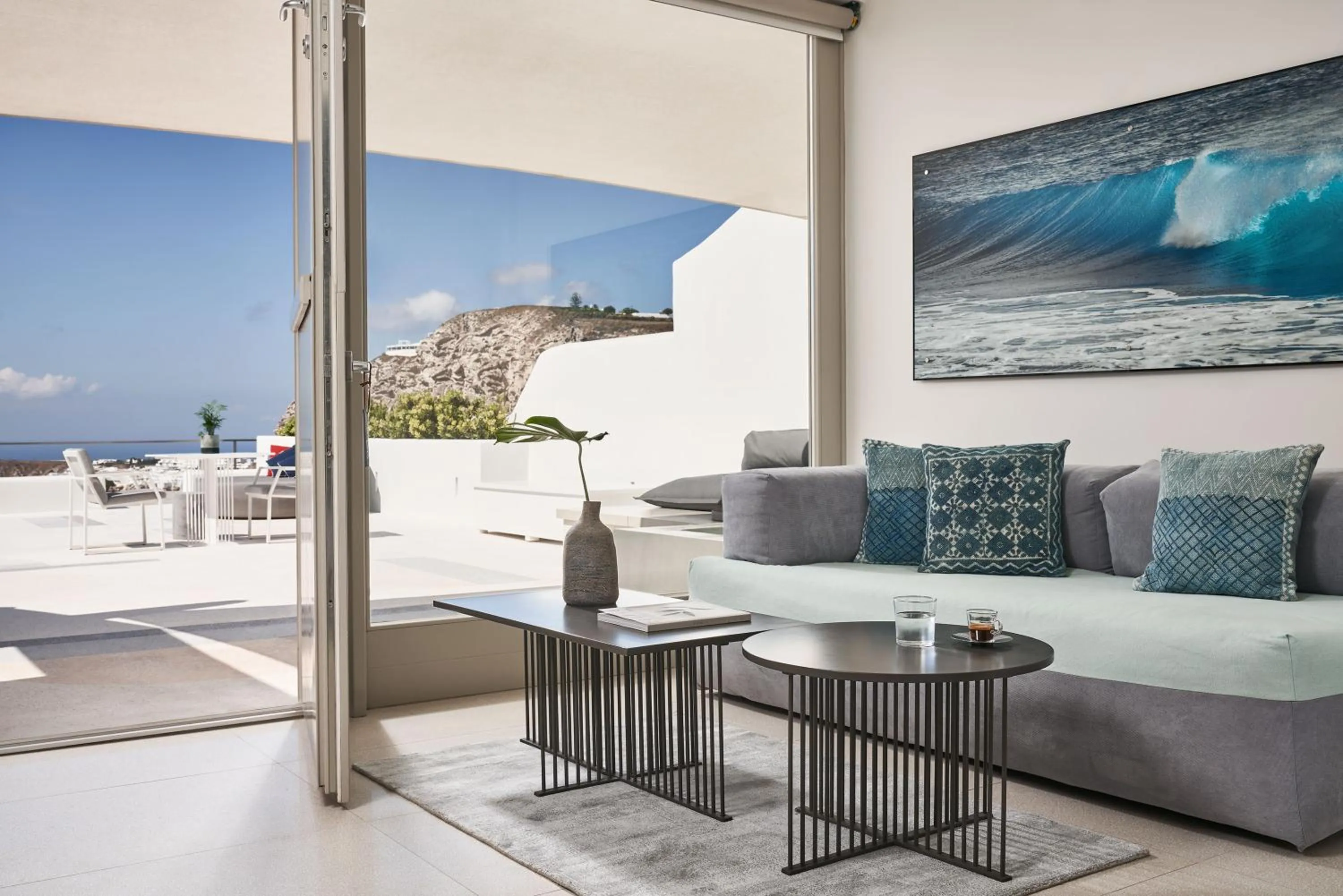 Balcony/Terrace in Alti Santorini Suites - Caldera View