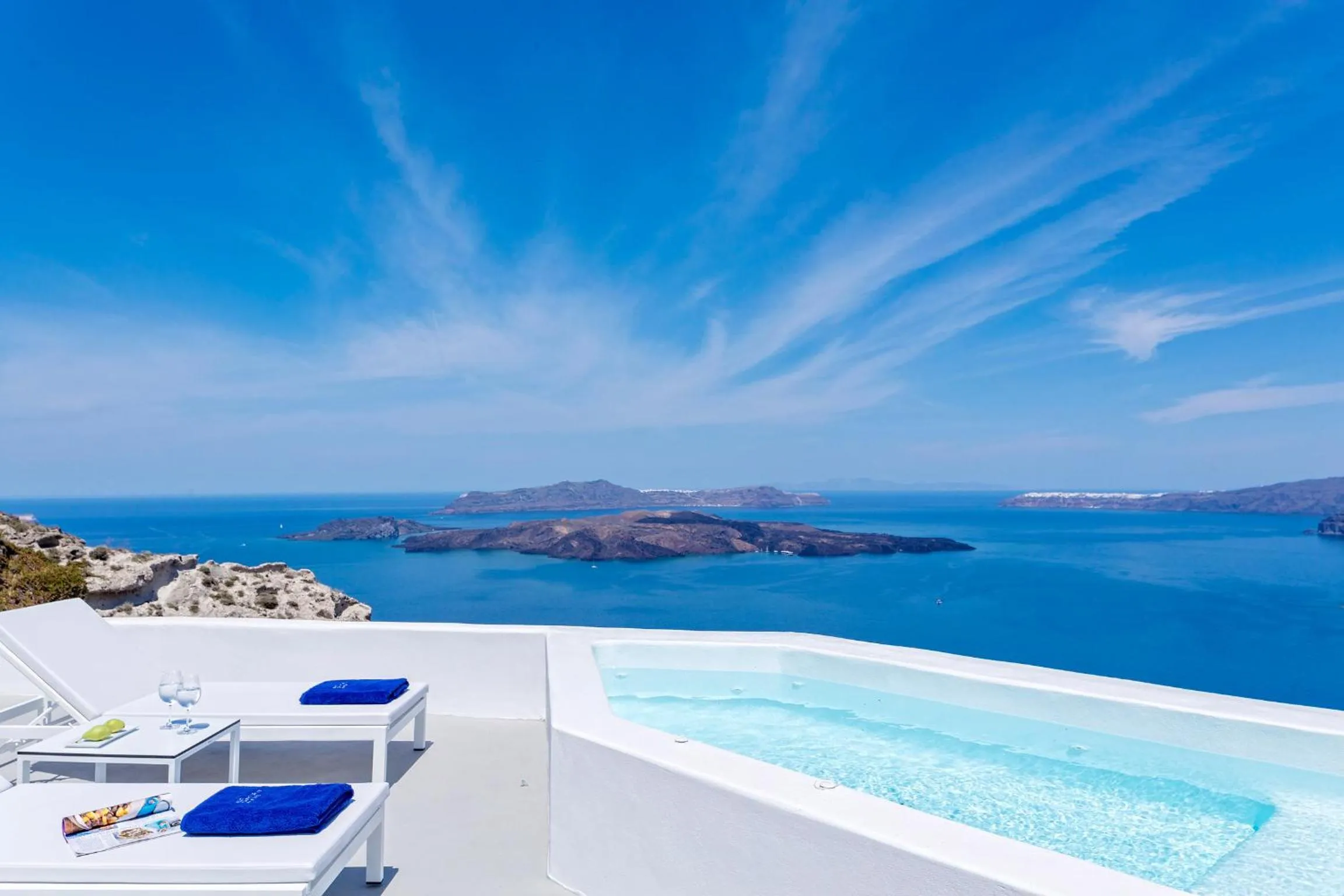 View (from property/room) in Alti Santorini Suites - Caldera View