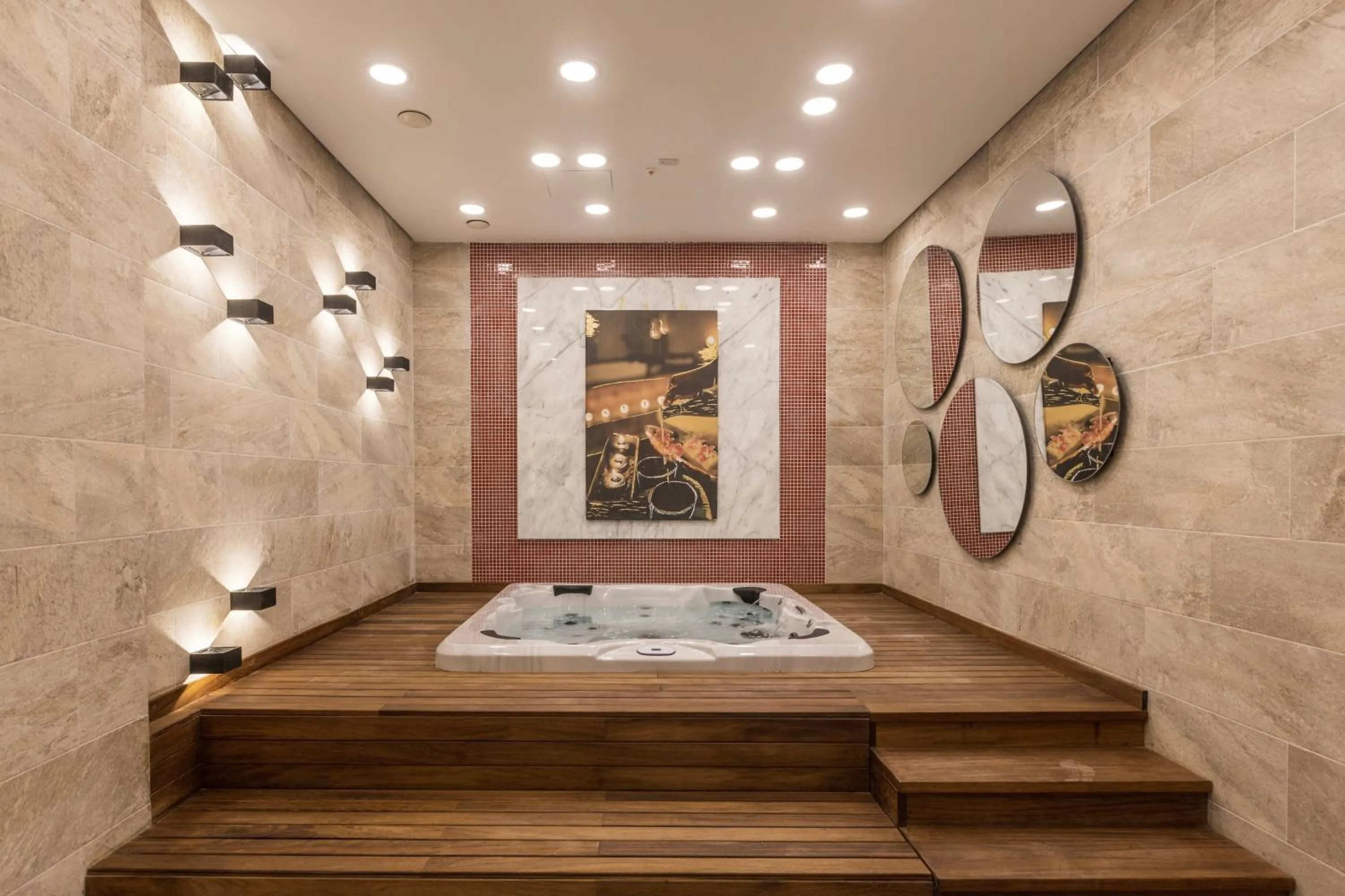 Hot Tub in Gewan White Beach Resort-New Alamein