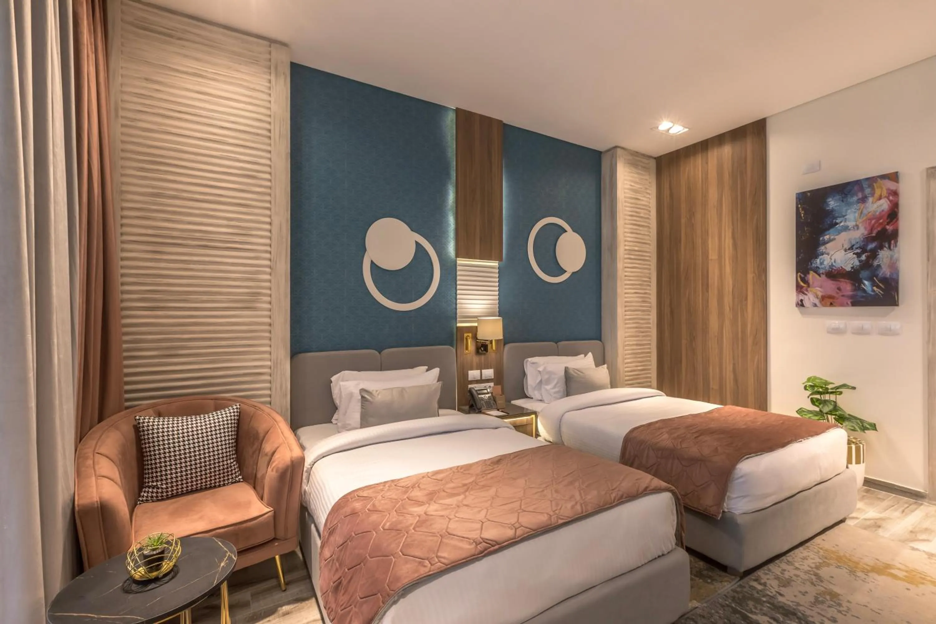 Bed in Gewan White Beach Resort-New Alamein