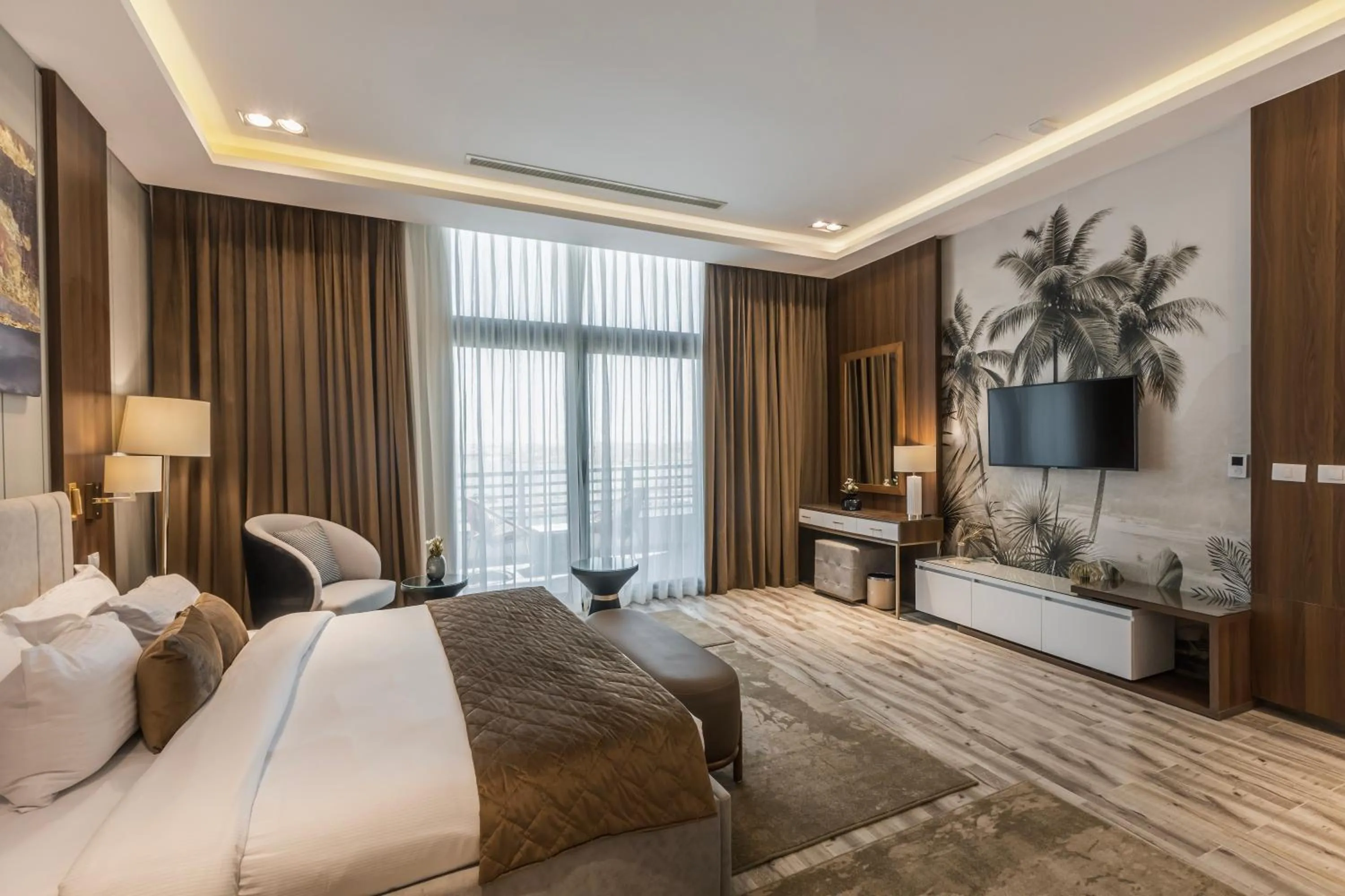 Bed in Gewan White Beach Resort-New Alamein