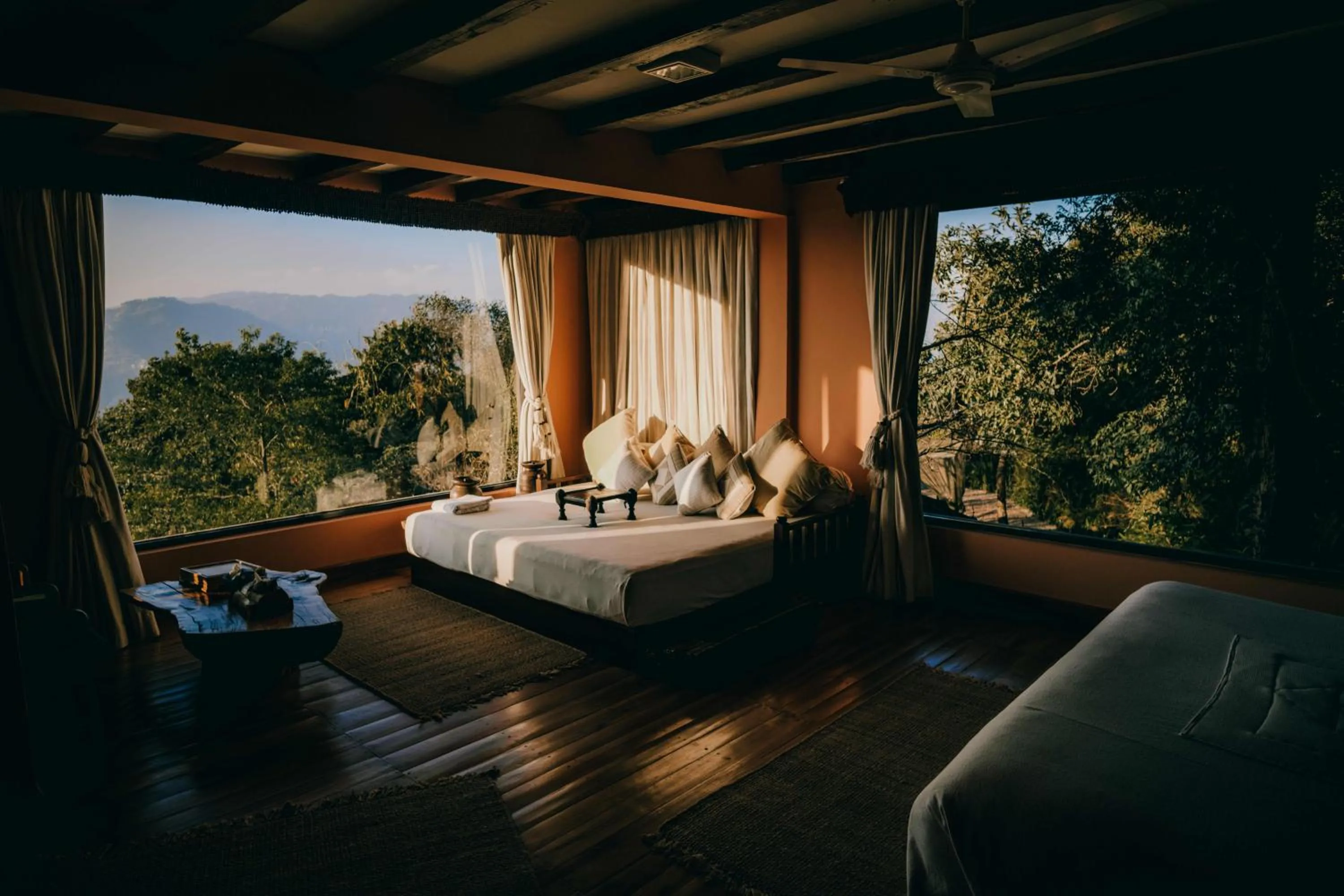 Bed in Dwarika's Sanctuary