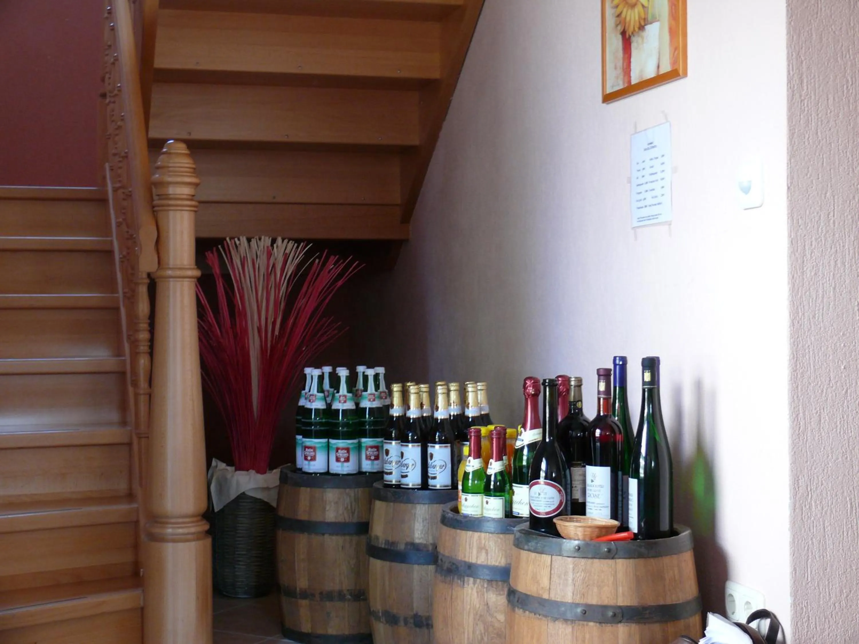 Drinks in Pension Kreisel