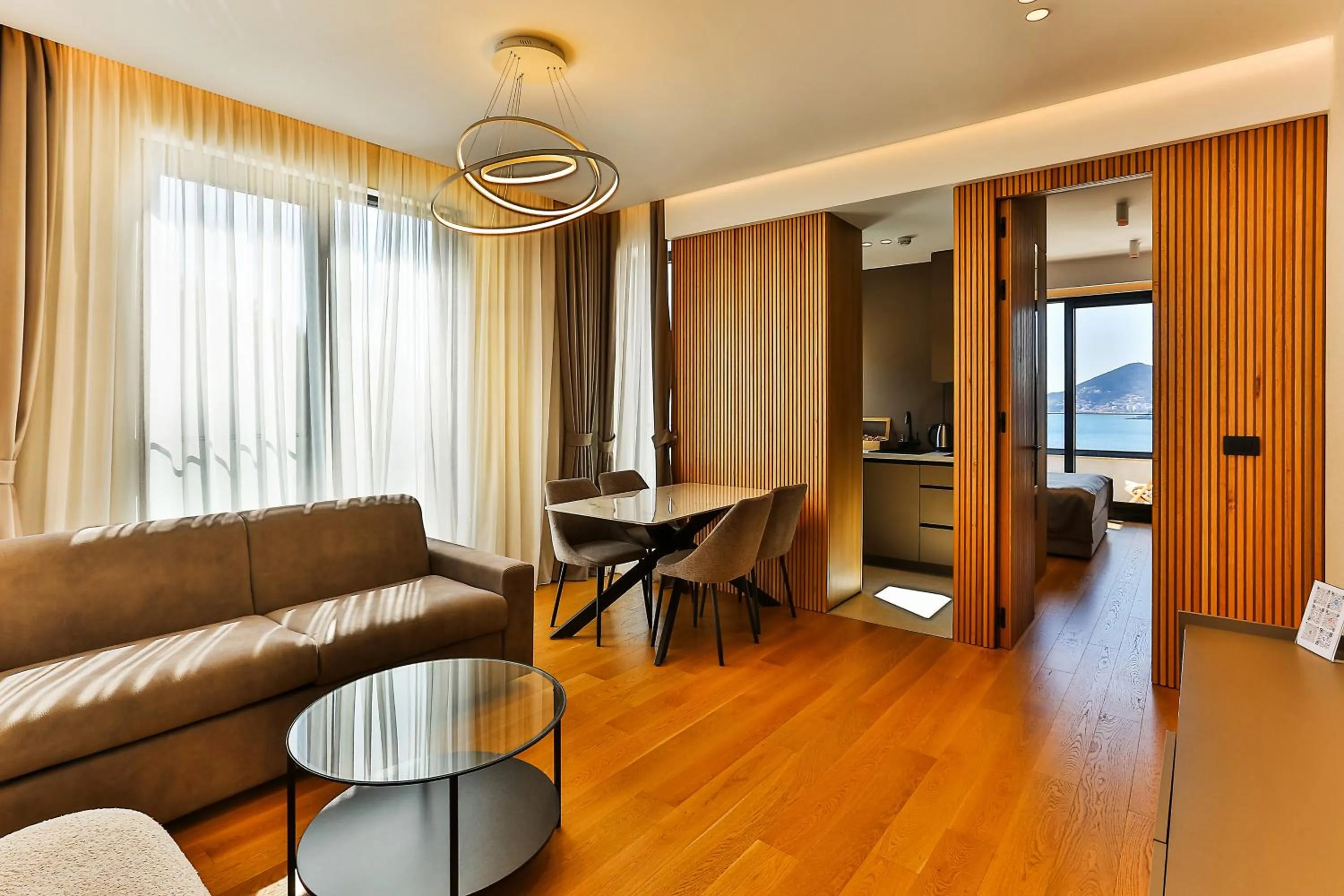 Seating area in Regent Resort Budva