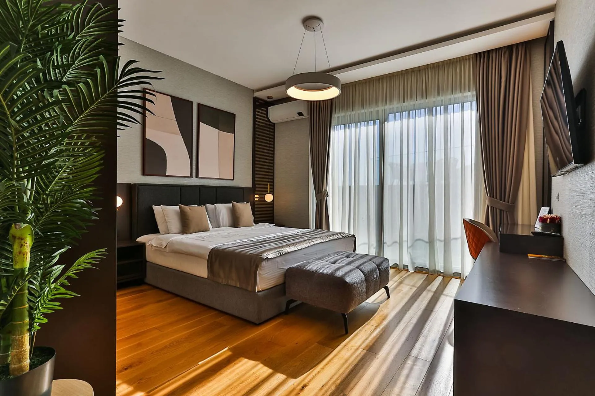 Bed in Hotel kingStone Budva