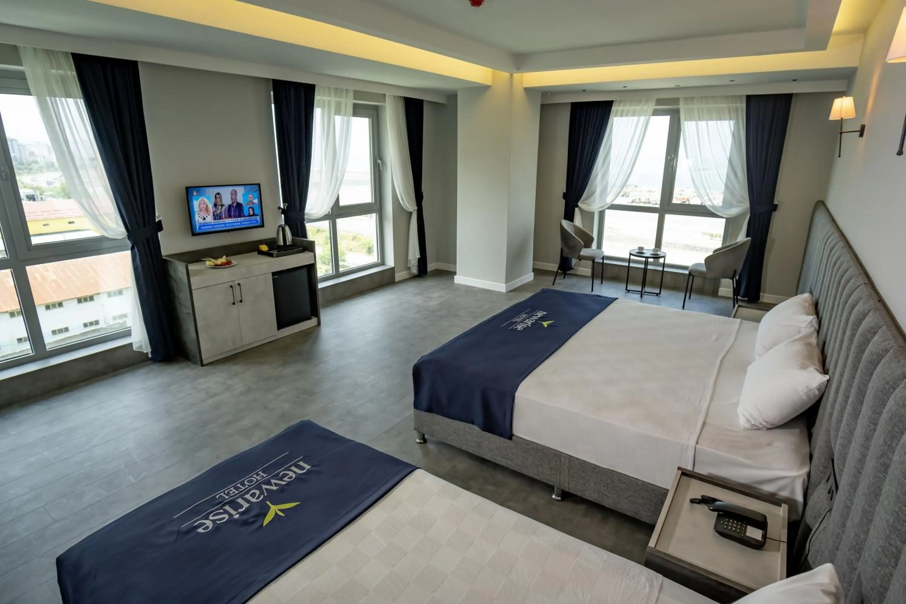 Bed in Newarise Hotel