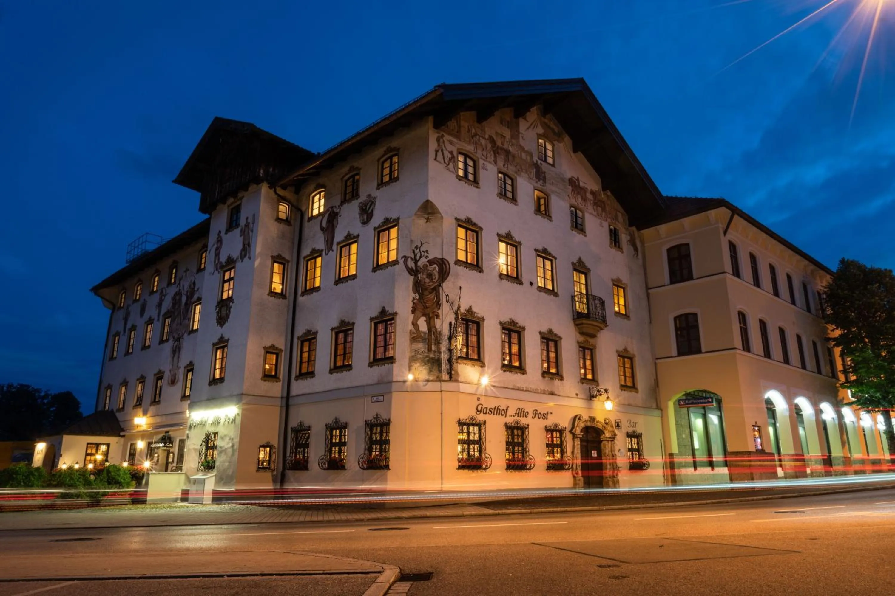 Property building in Hotel Gasthof Alte Post Holzkirchen