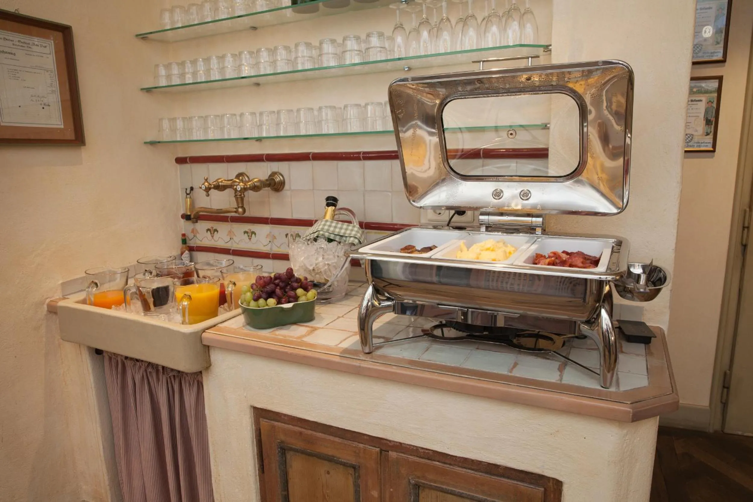 Buffet breakfast in Hotel Gasthof Alte Post Holzkirchen