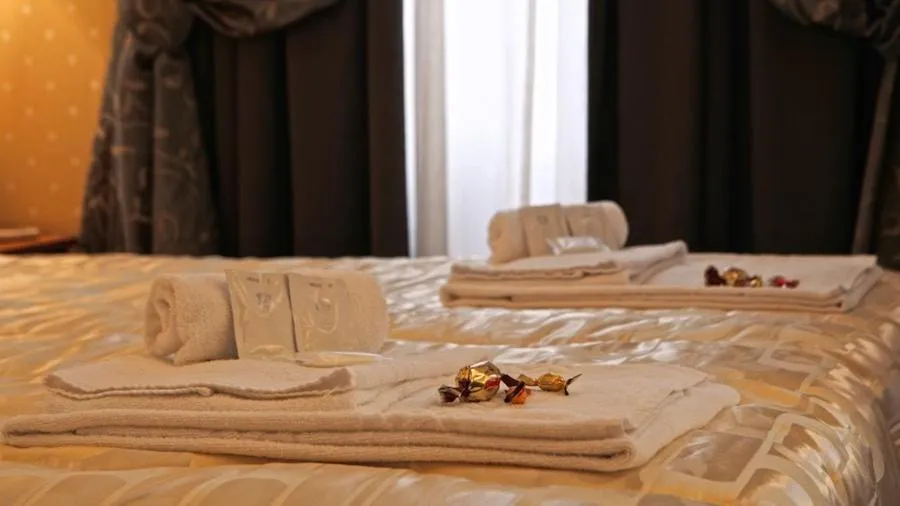 Decorative detail, Bed in Vatican Holiday