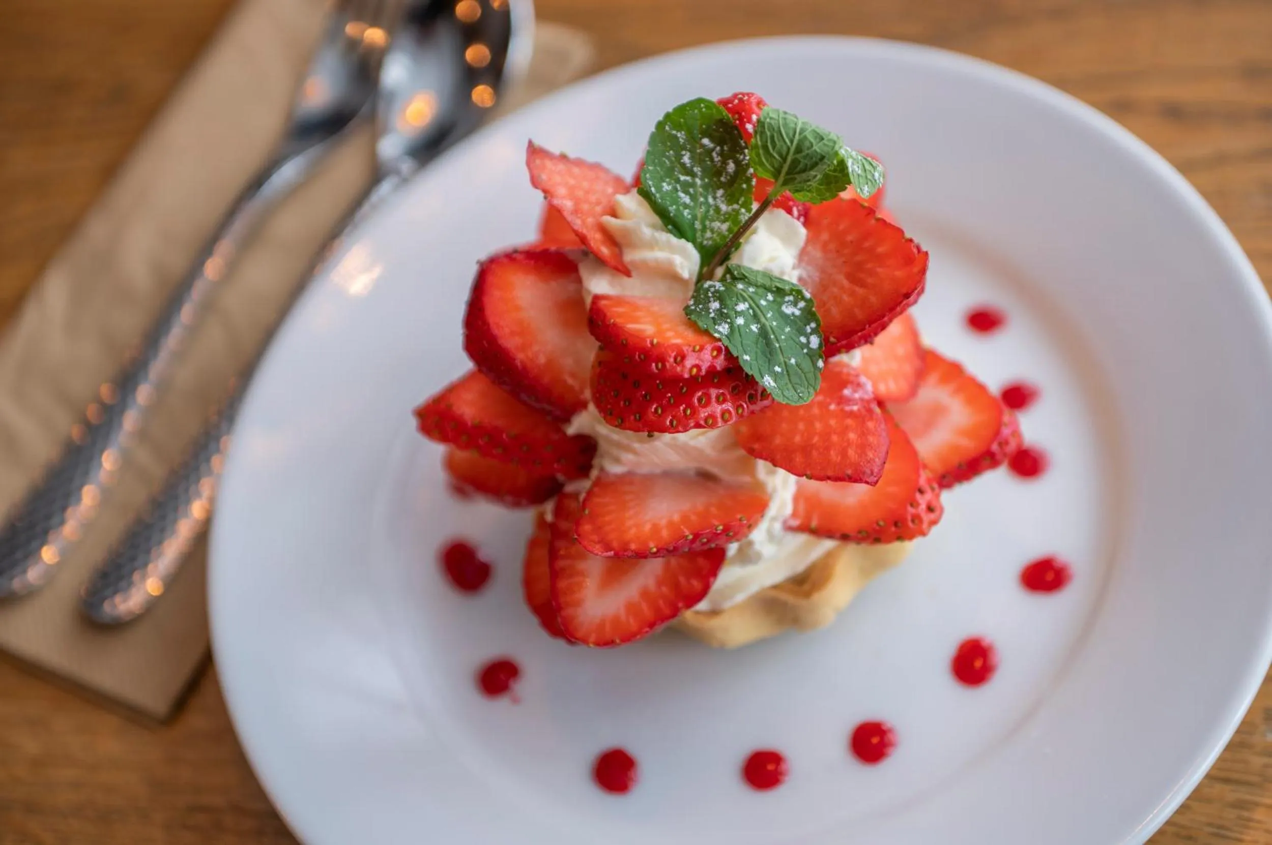 Food close-up in Heathmount Hotel