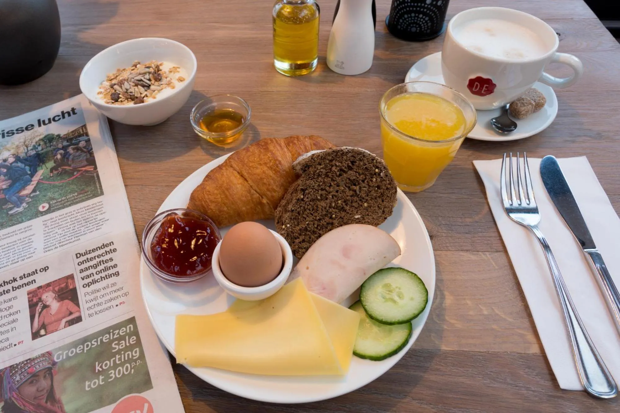 Breakfast in Strandhotel Westduin