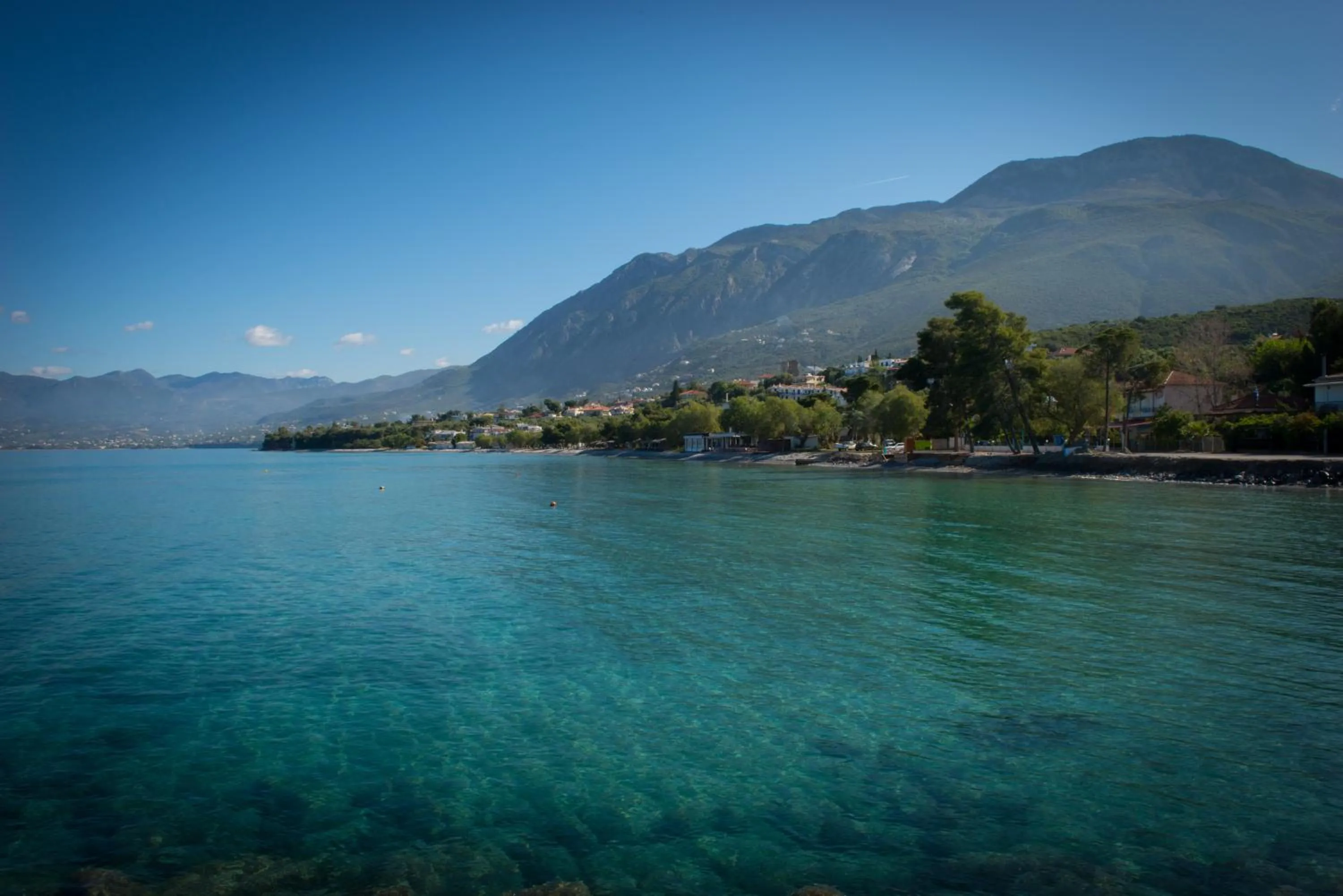 Beach in Mantinia Bay Hotel