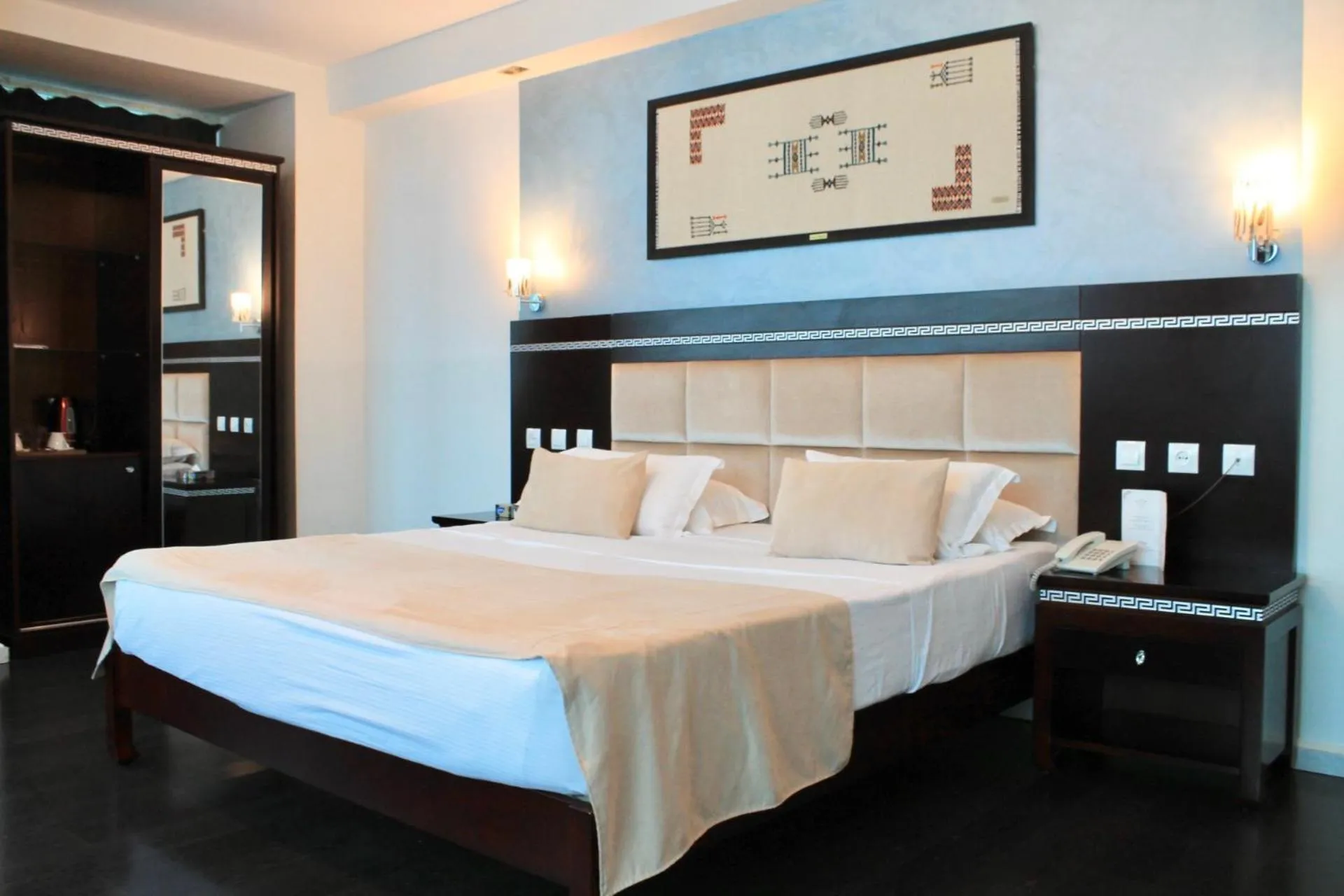 Bed in PALACE APPART HOTEL