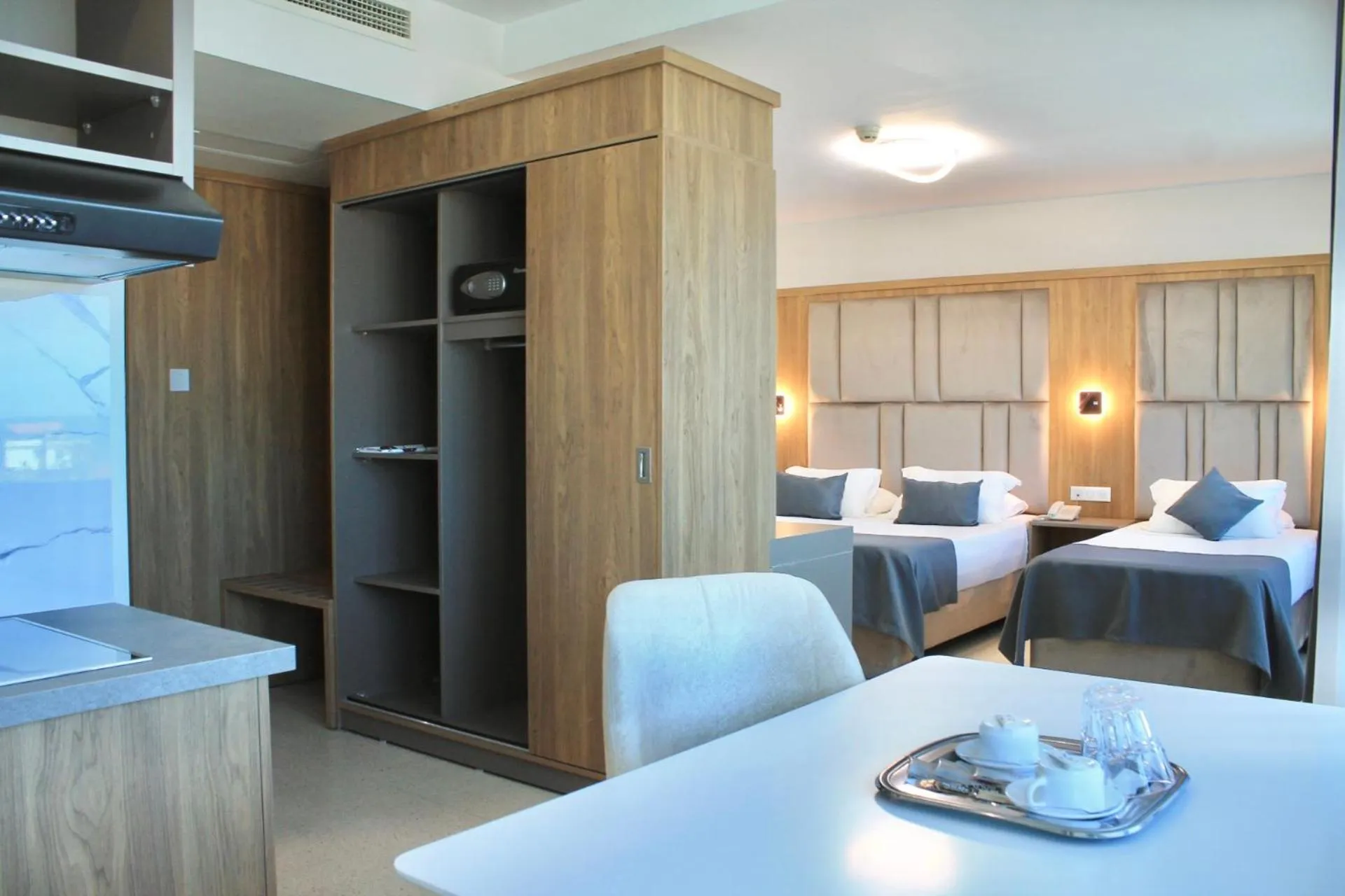 Bed in PALACE APPART HOTEL