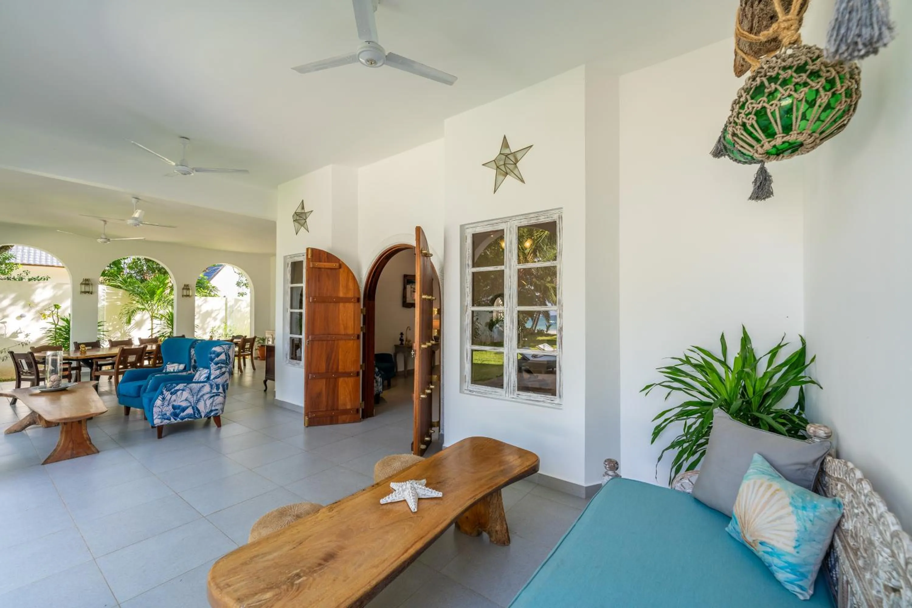Seating area in Nomad Beach Resort