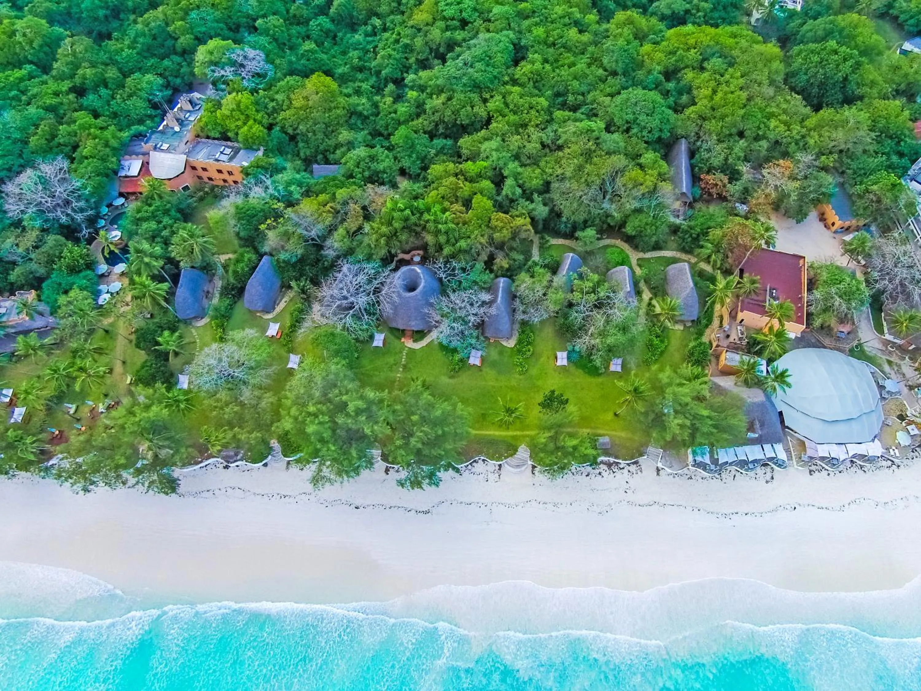 Garden in Nomad Beach Resort