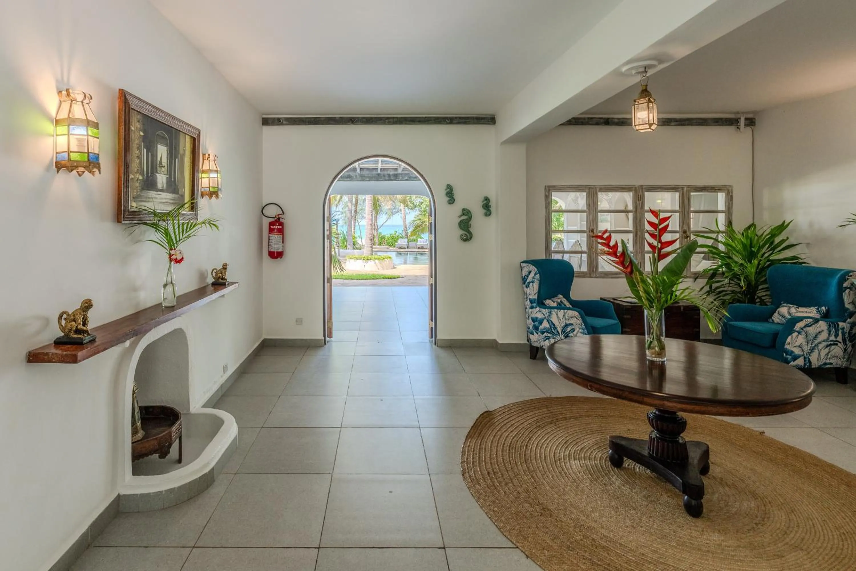 Seating area in Nomad Beach Resort
