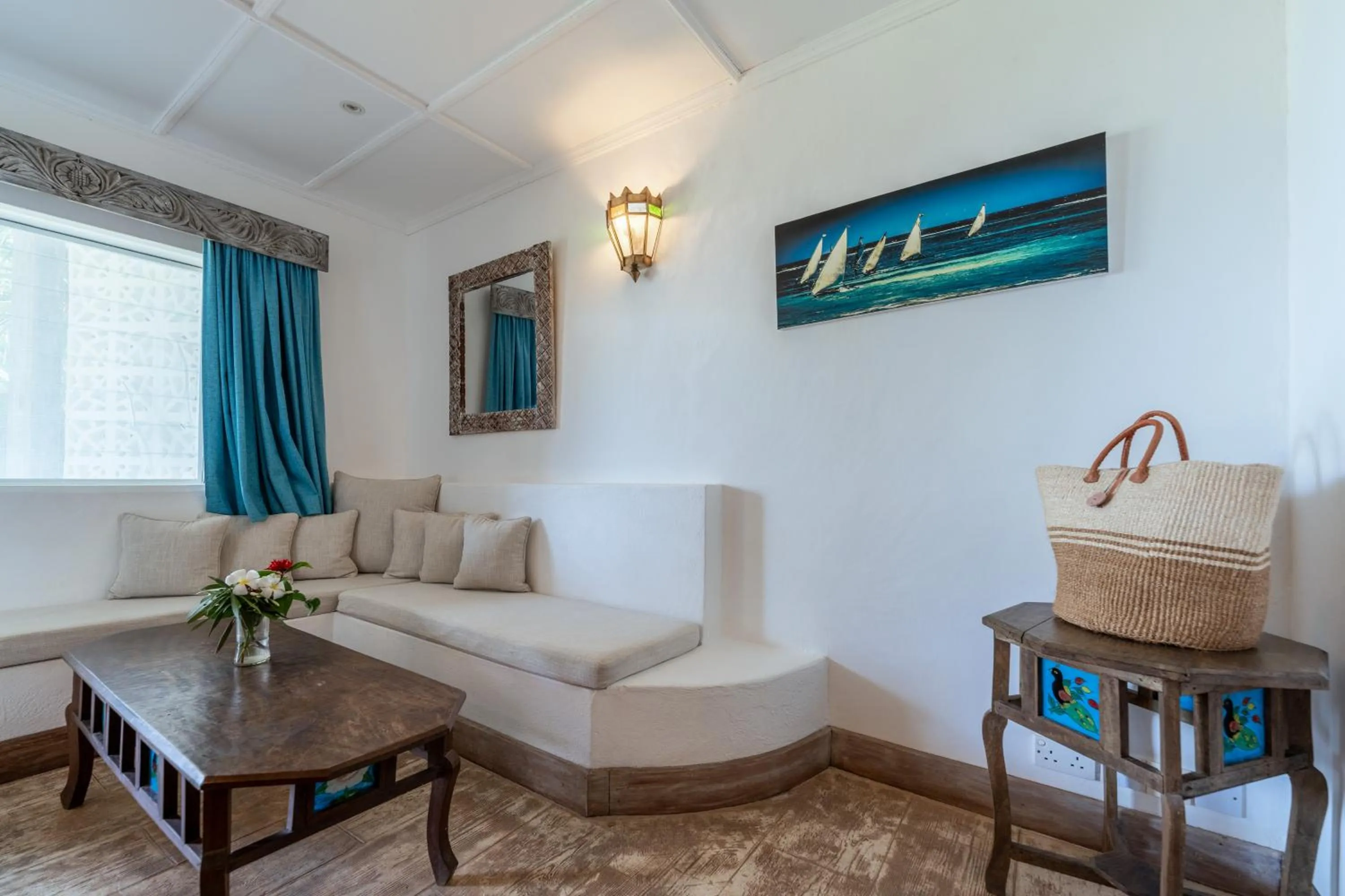 Living room in Nomad Beach Resort