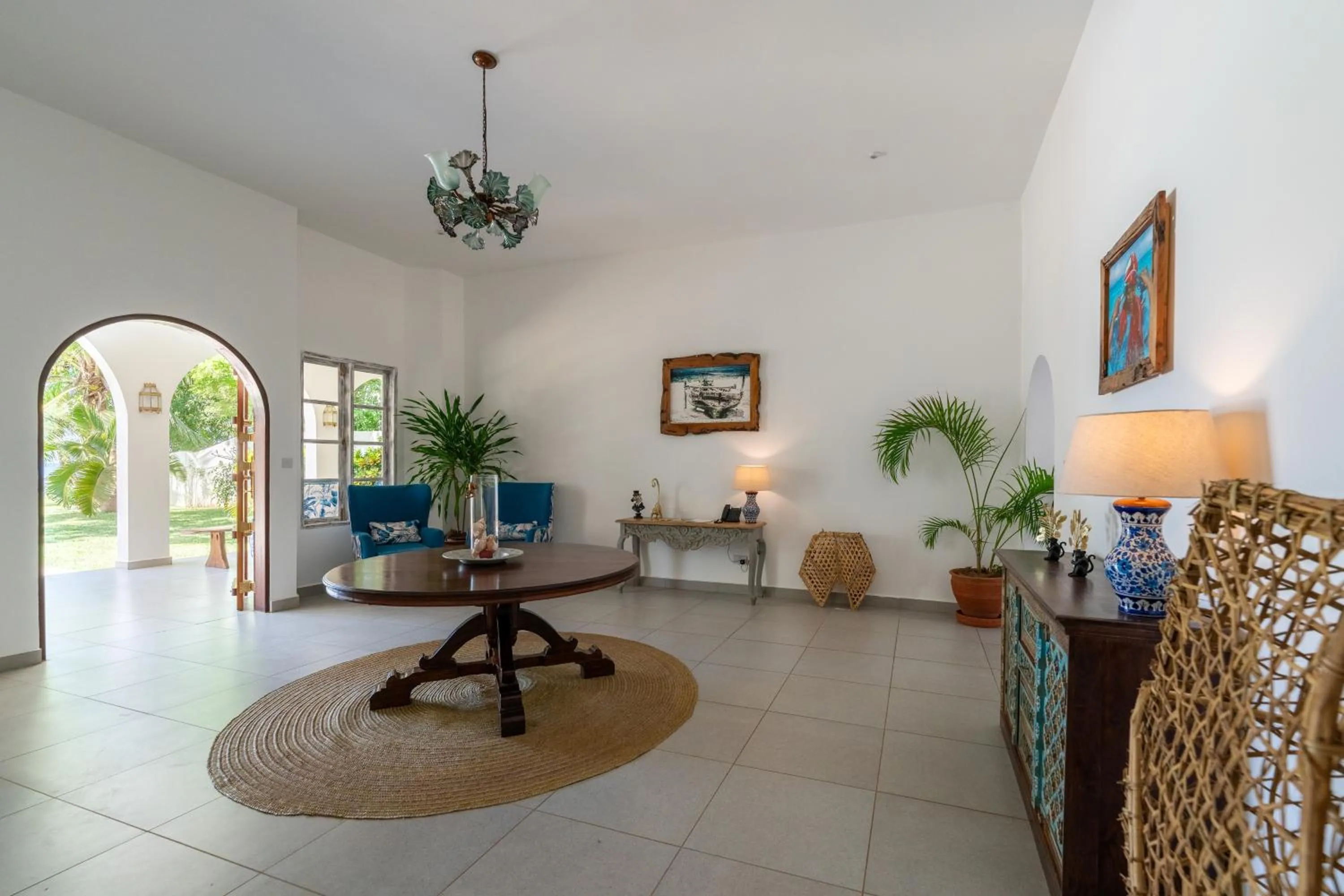 Living room in Nomad Beach Resort