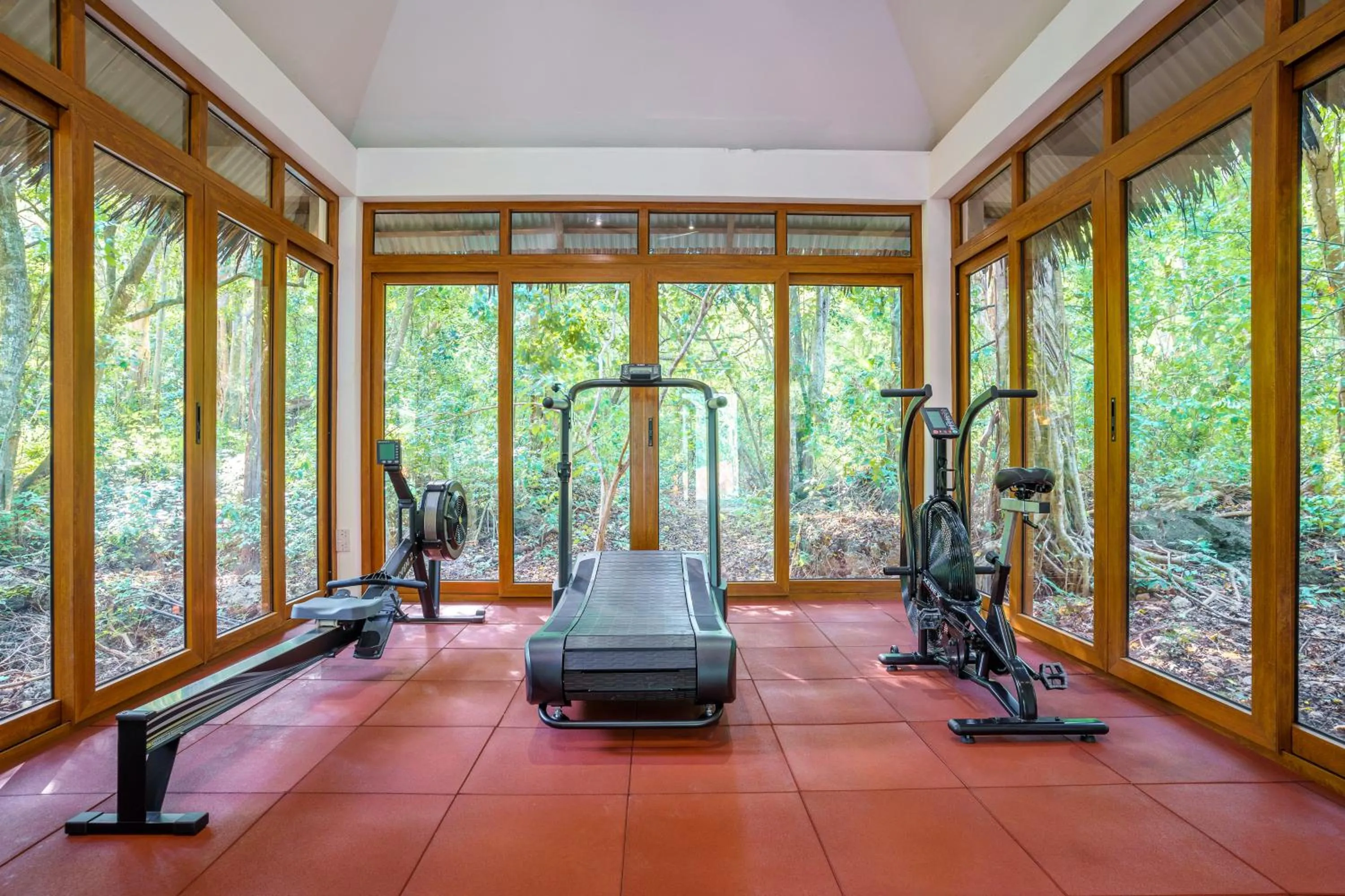 Fitness centre/facilities in Nomad Beach Resort
