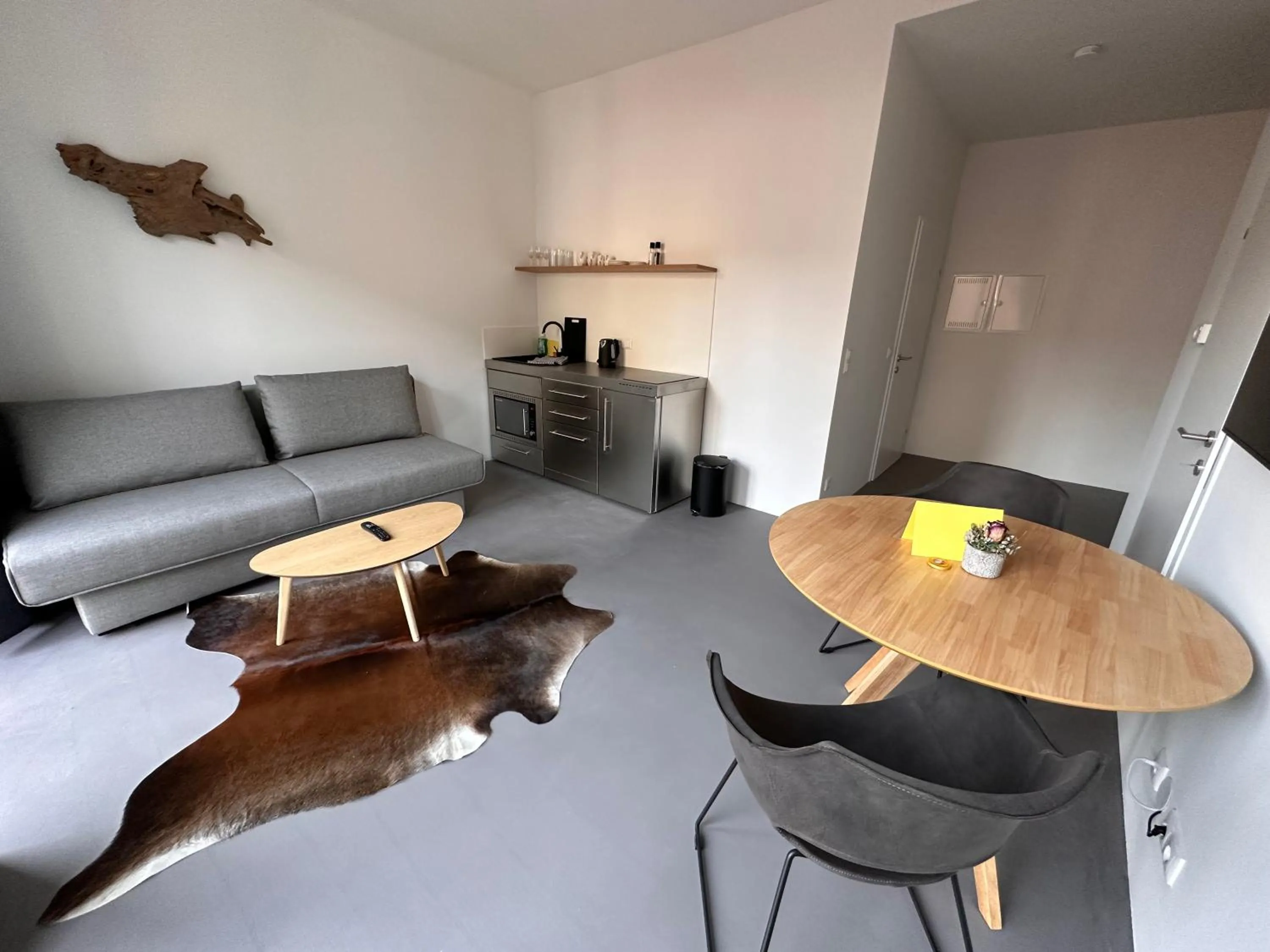 Kitchen or kitchenette in Rilke Apartments