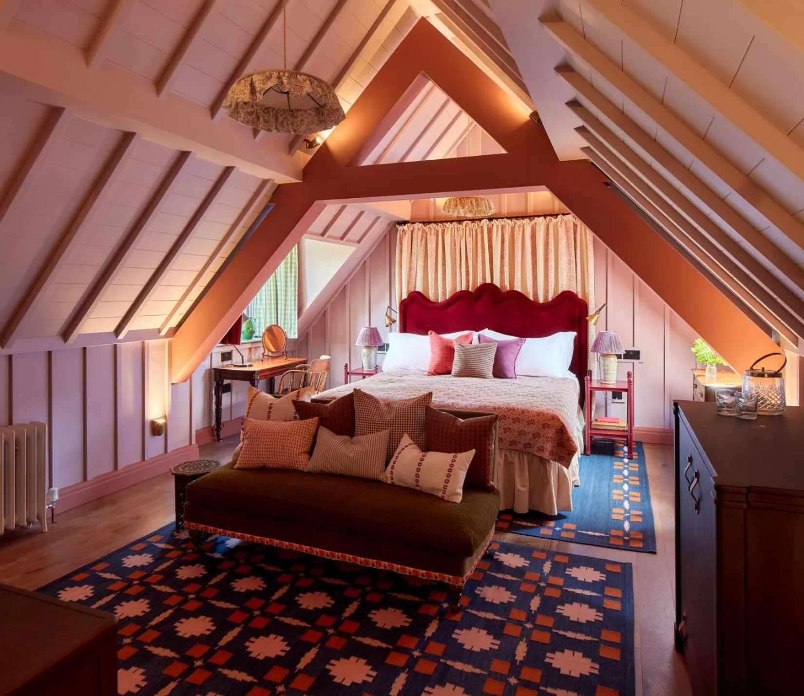 Bed in Penmaenuchaf Hotel