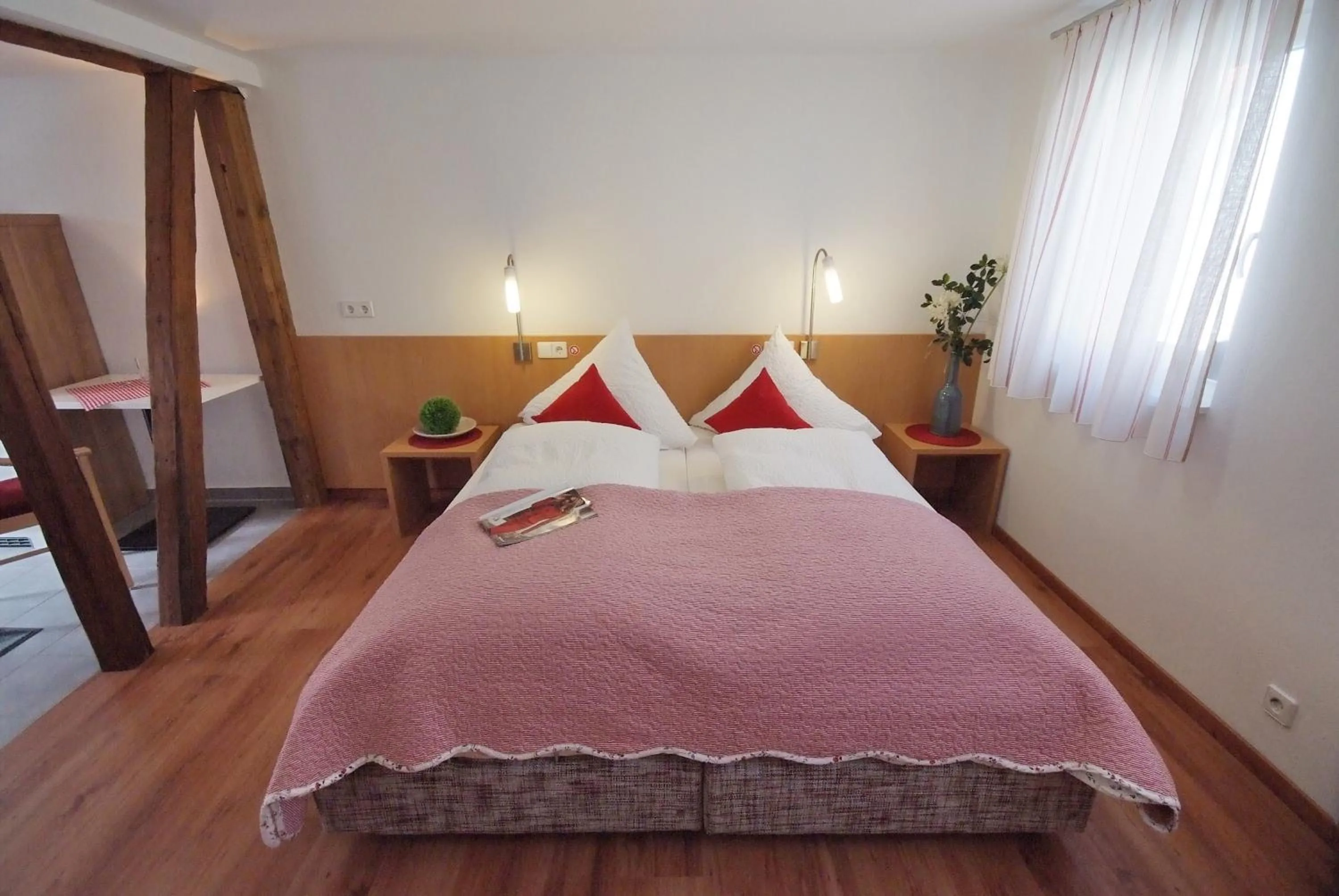 Bed in Löwen Hotel & Restaurant