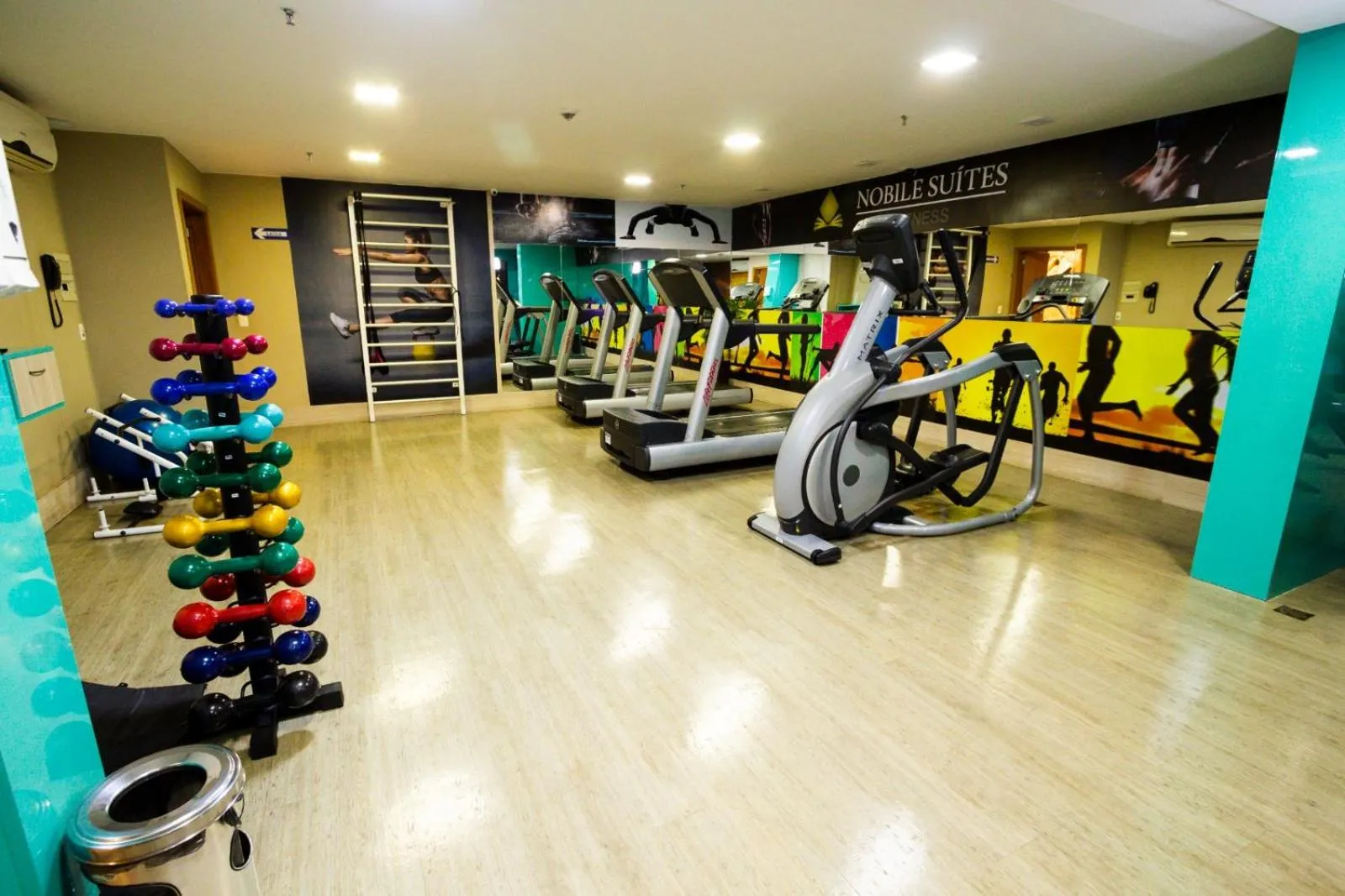 Fitness centre/facilities in Apartamento, Nobile Suítes Monumental , localização e conforto