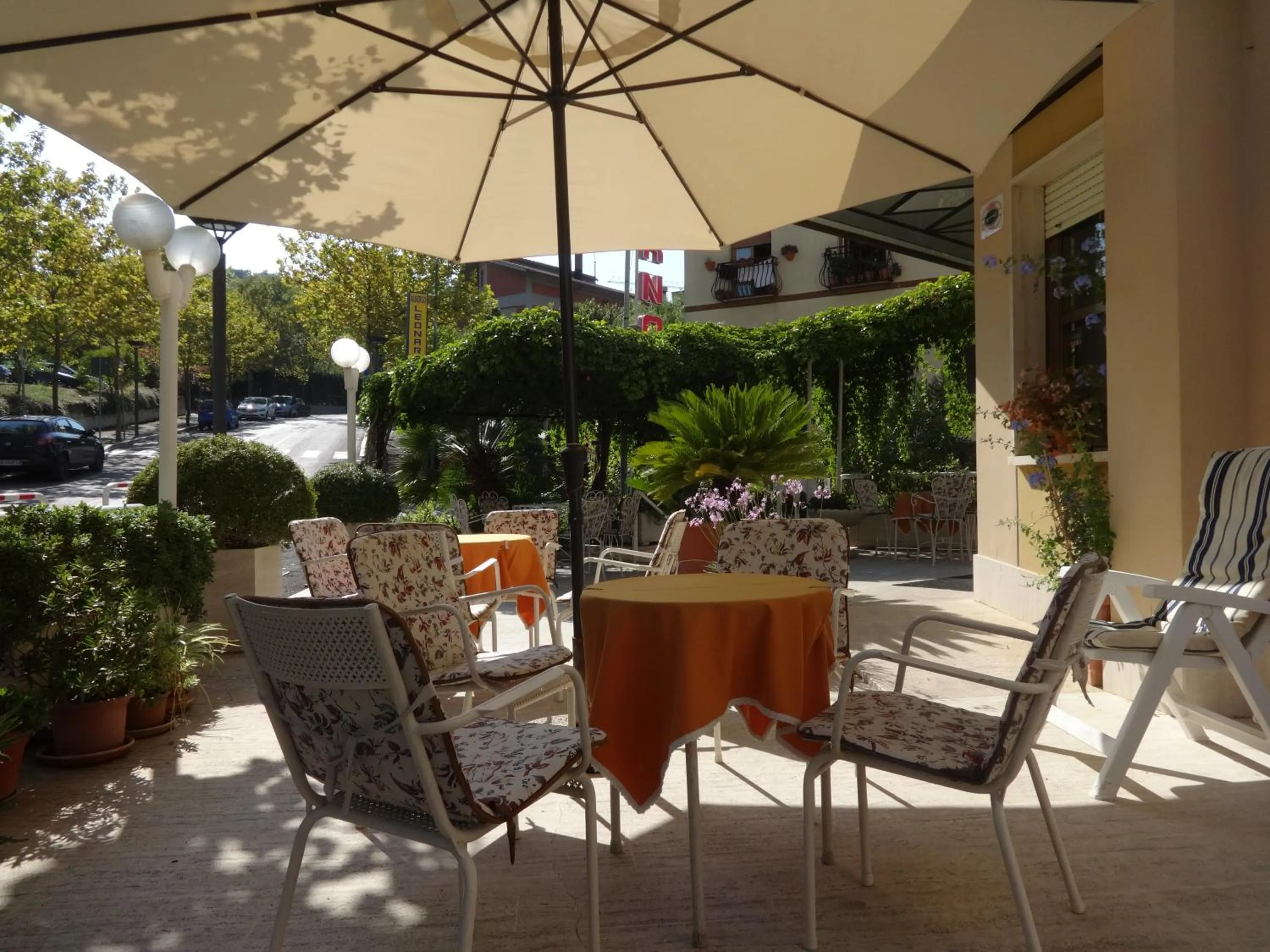 Garden in Hotel Saturno