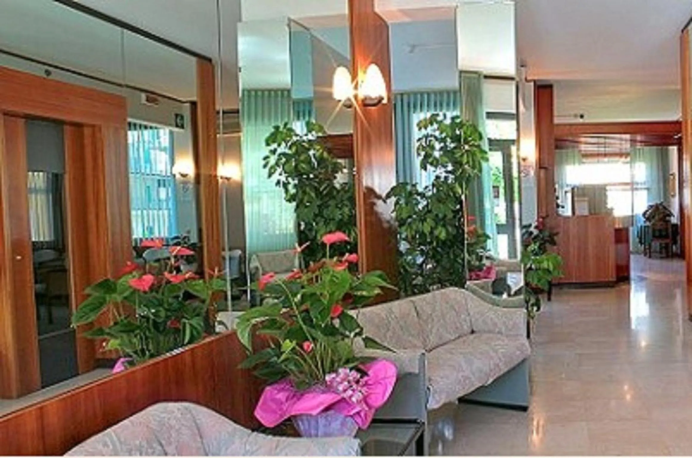 Lobby or reception in Hotel Saturno