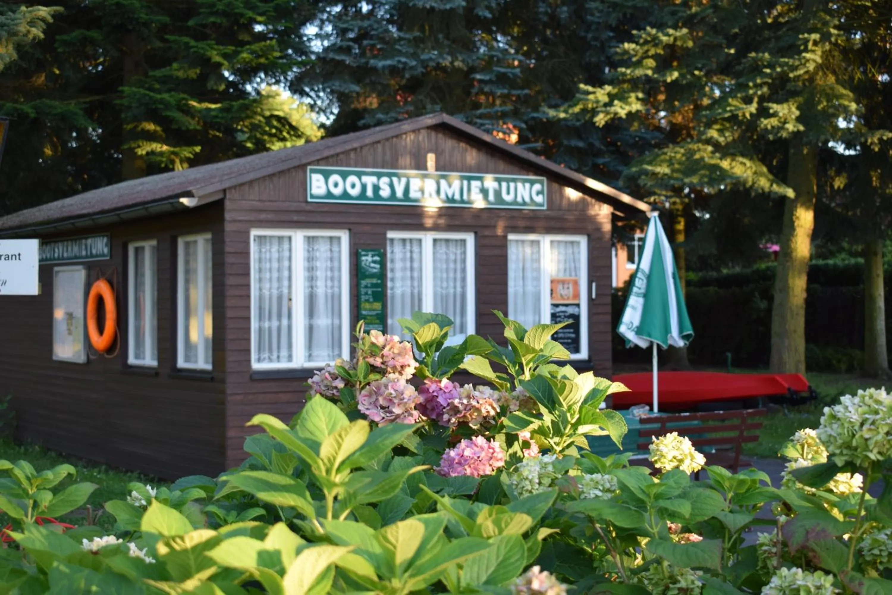 Fishing in Hotel Seeschlösschen