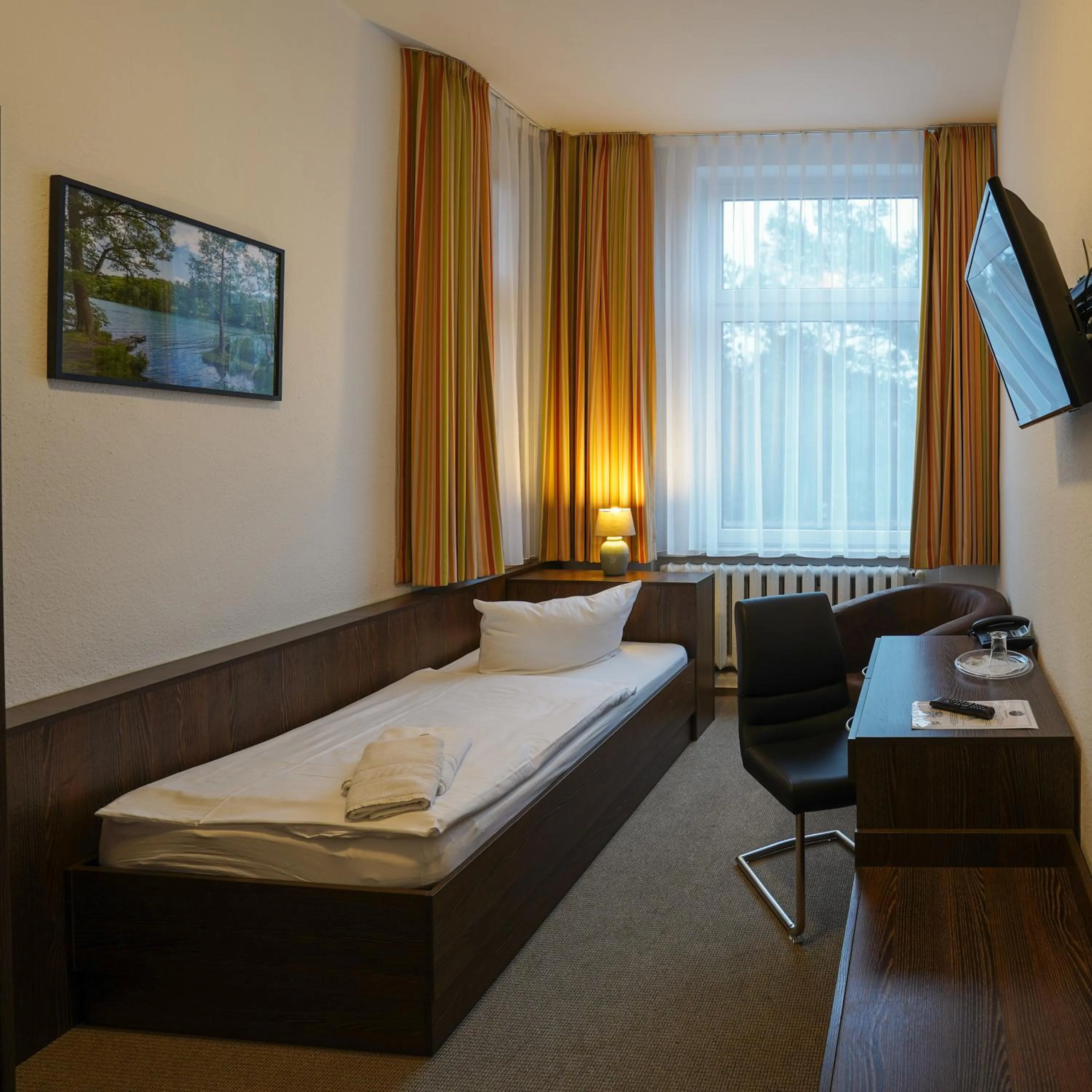 Photo of the whole room, Bed in Hotel Seeschlösschen