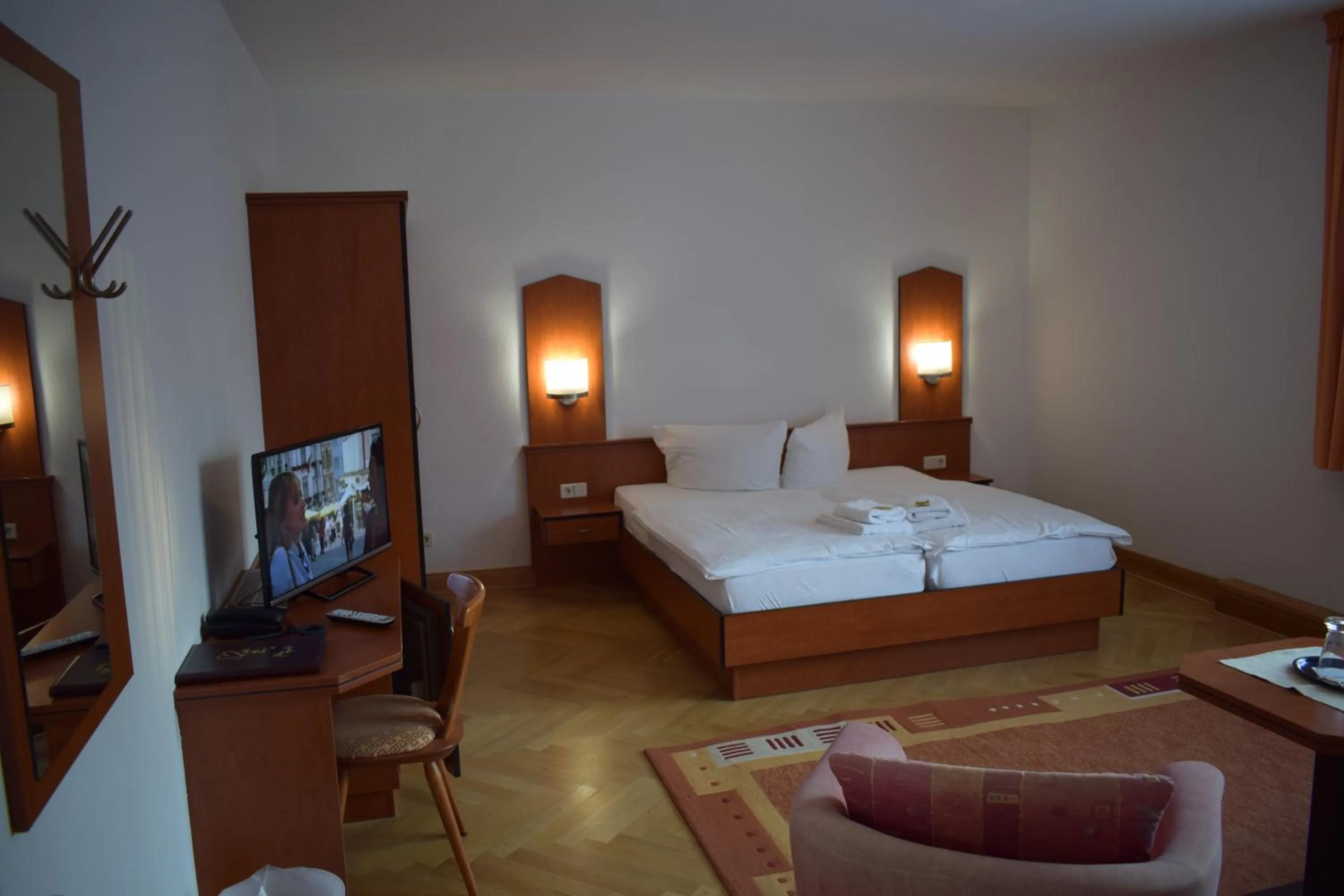 Photo of the whole room, Bed in Hotel Seeschlösschen