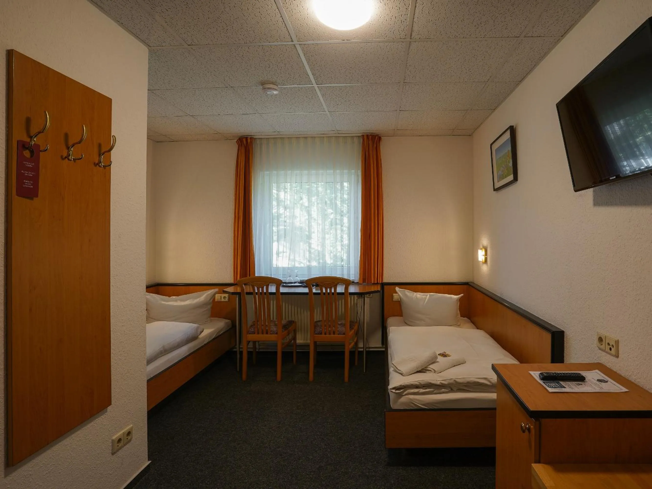 Photo of the whole room, Bed in Hotel Seeschlösschen