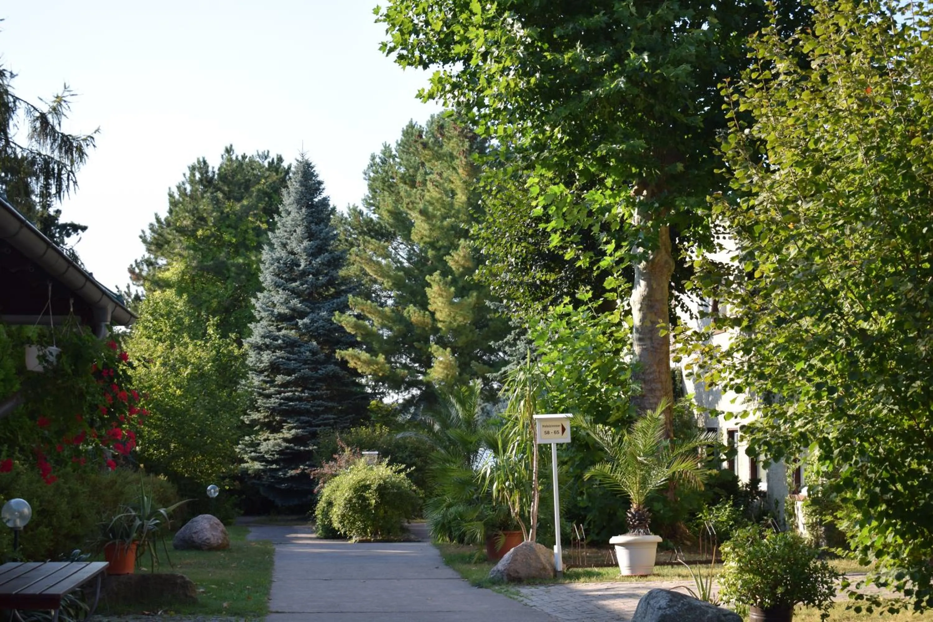 Garden in Hotel Seeschlösschen