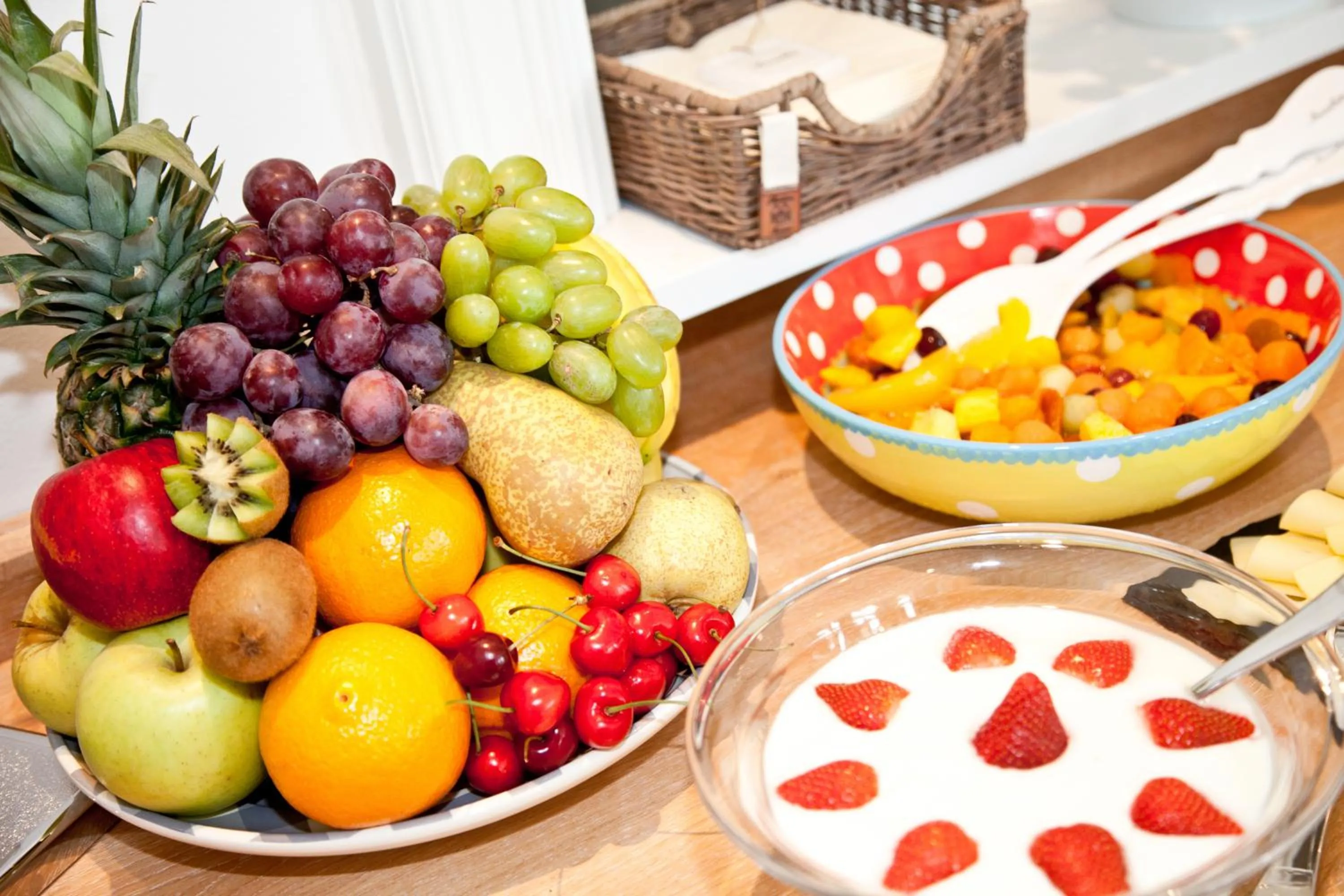 American breakfast in Belle Maison - Das kleine Hotel