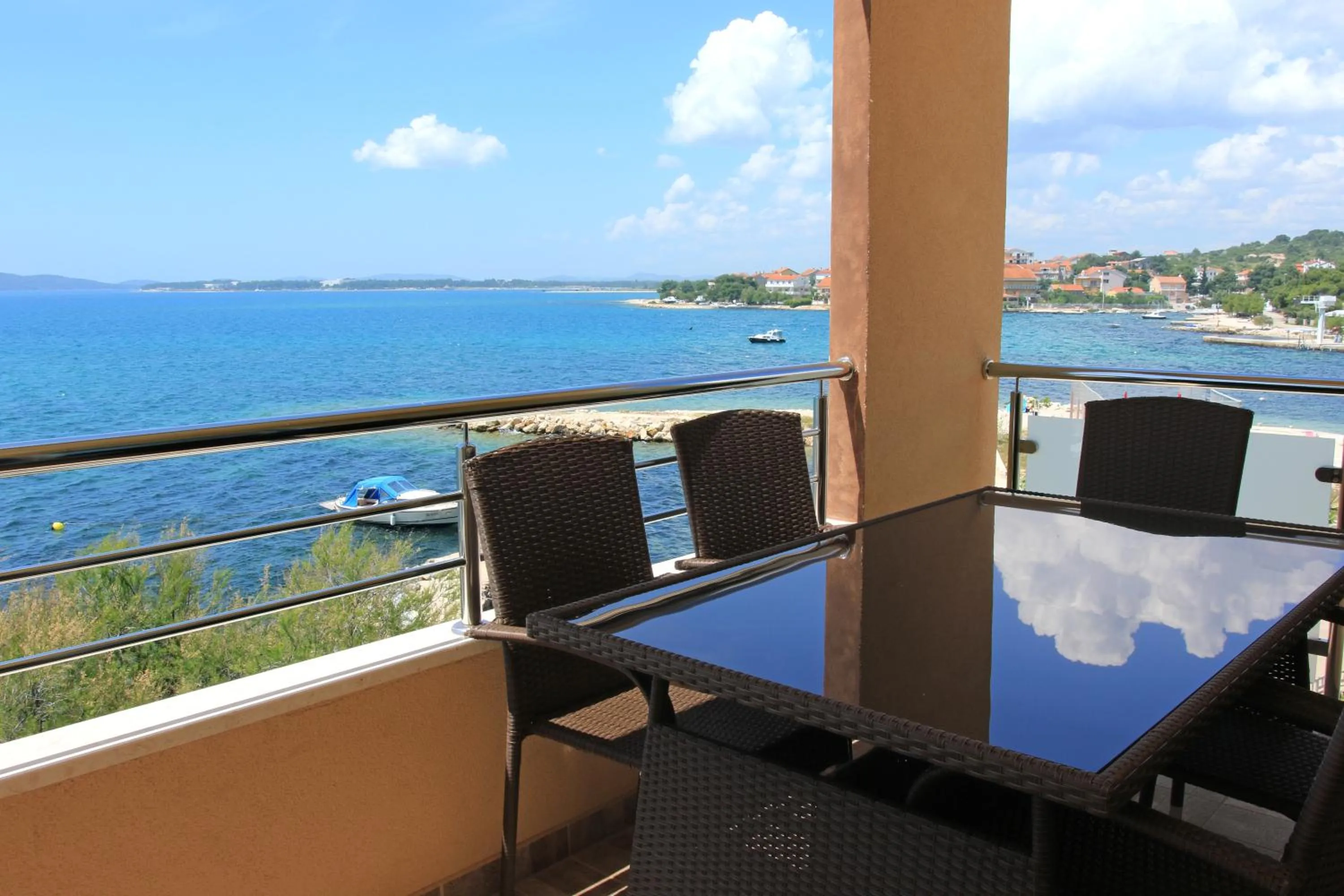 Balcony/Terrace in Apartments Šuperba
