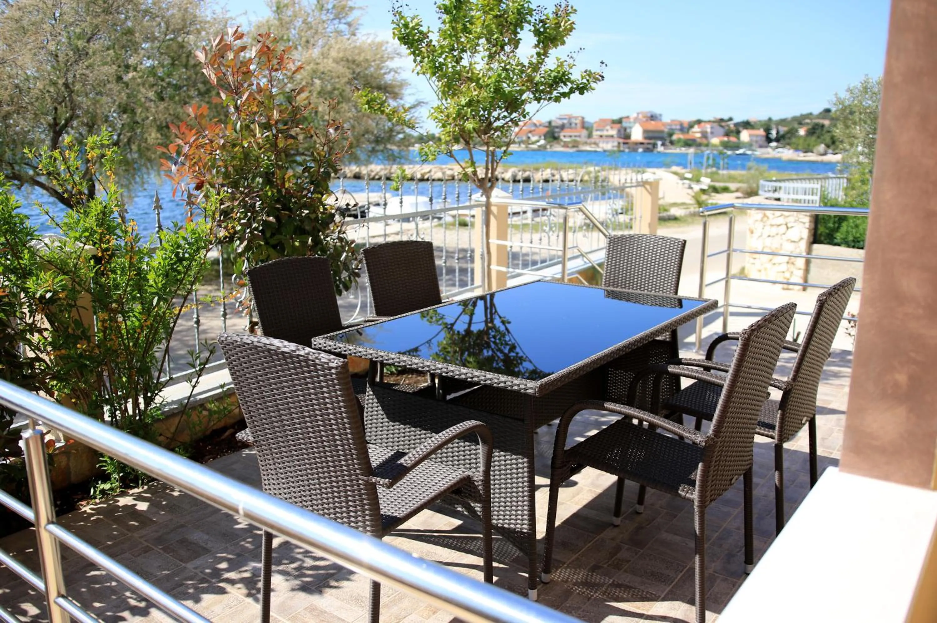 Balcony/Terrace in Apartments Šuperba