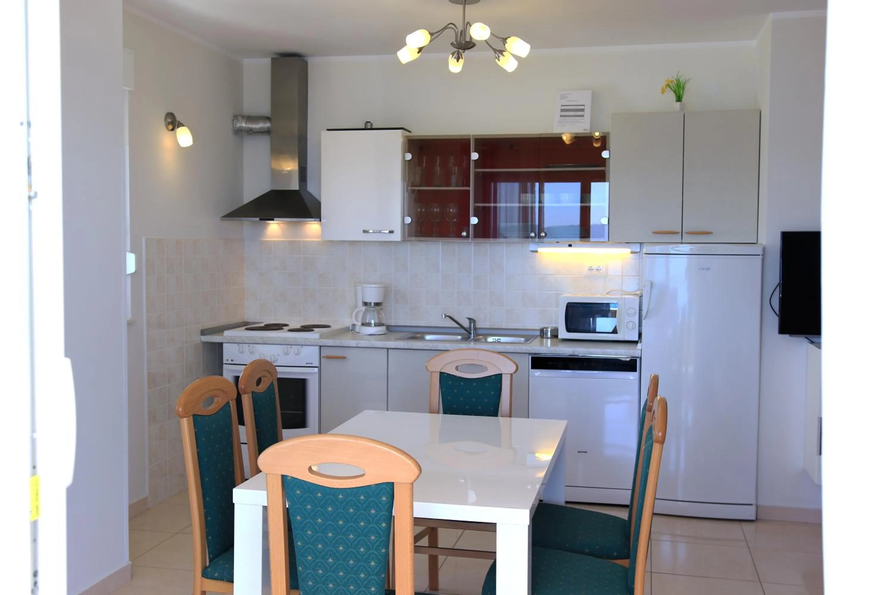 Kitchen or kitchenette in Apartments Šuperba