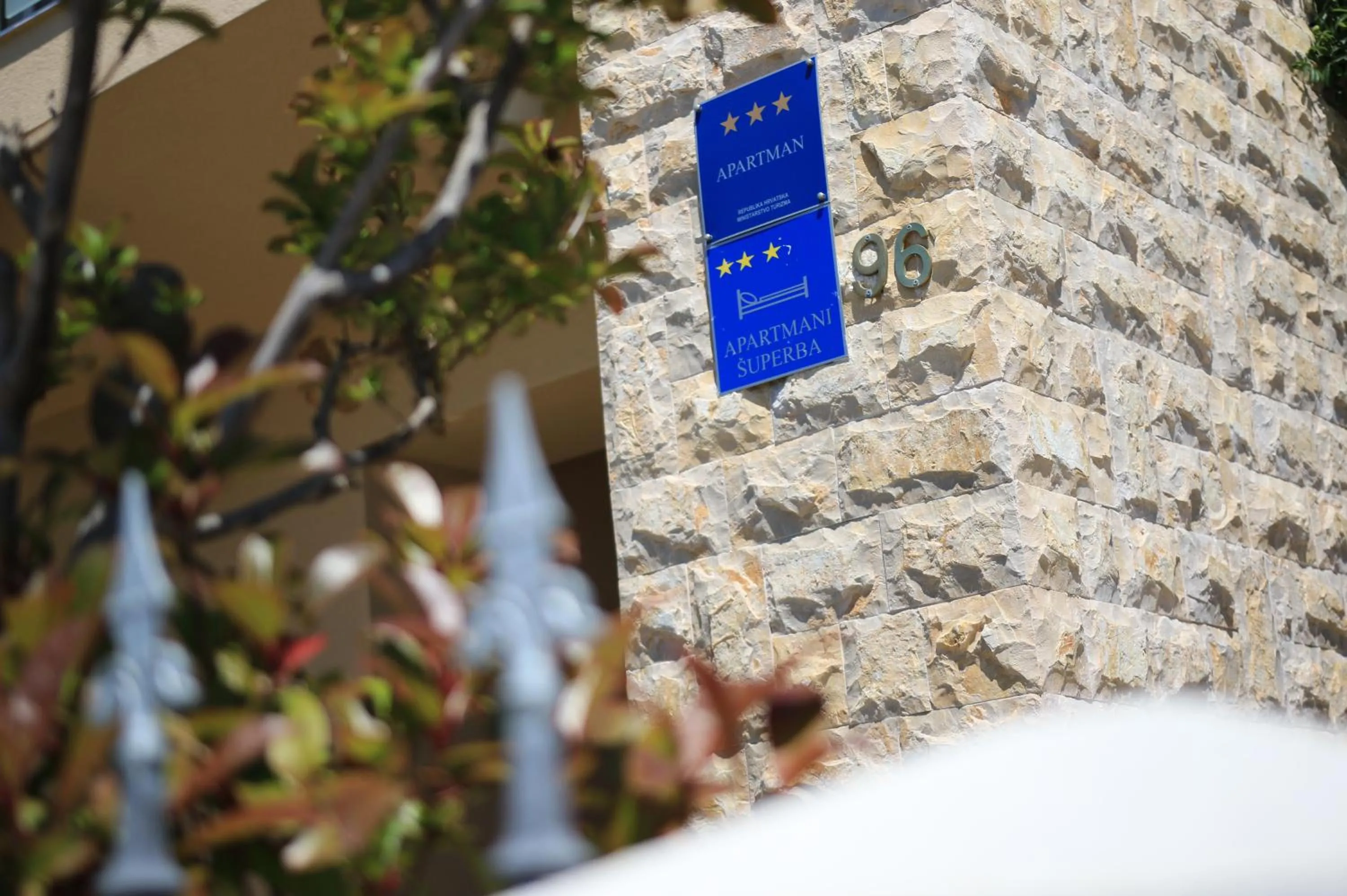 Facade/entrance in Apartments Šuperba