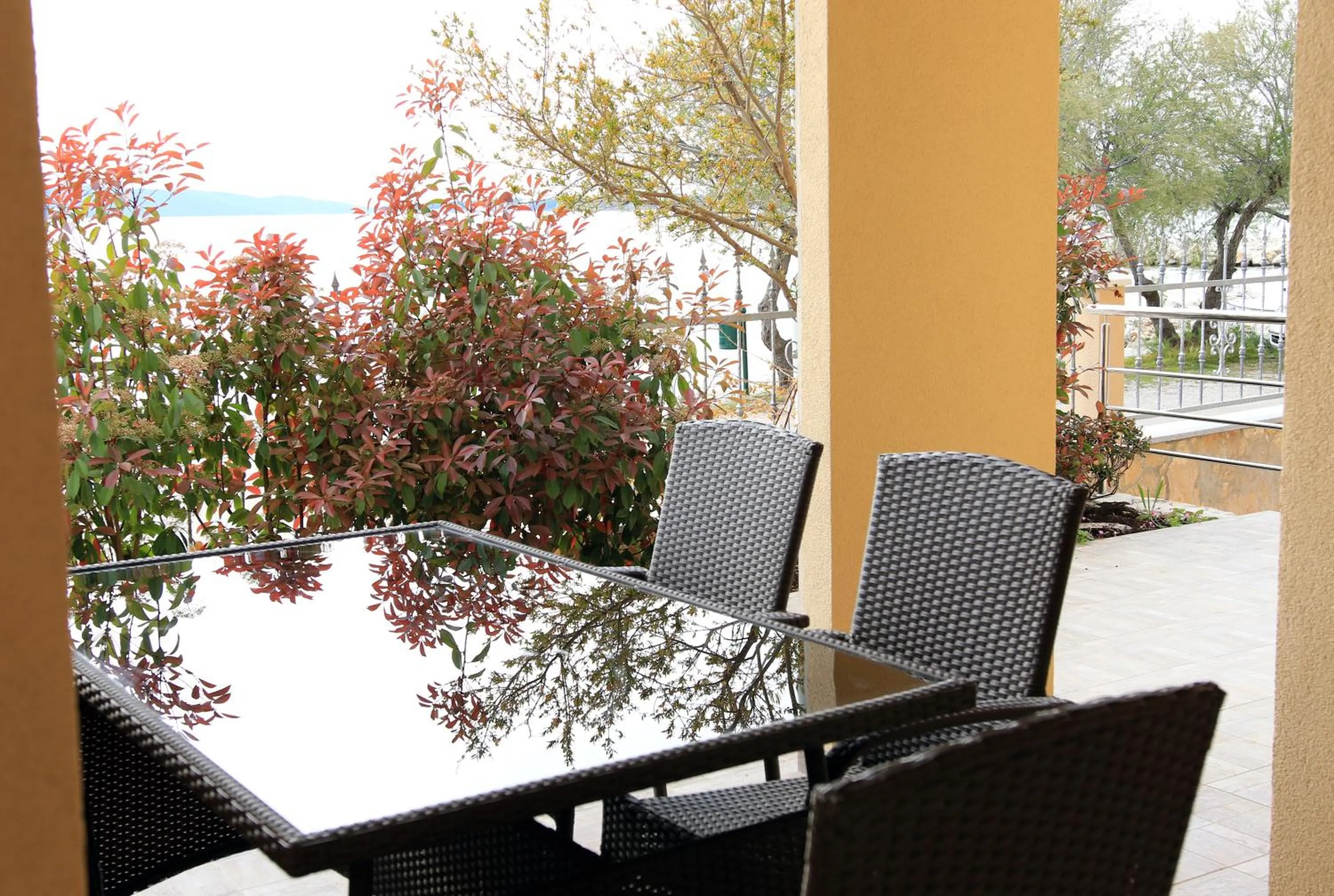 Balcony/Terrace in Apartments Šuperba